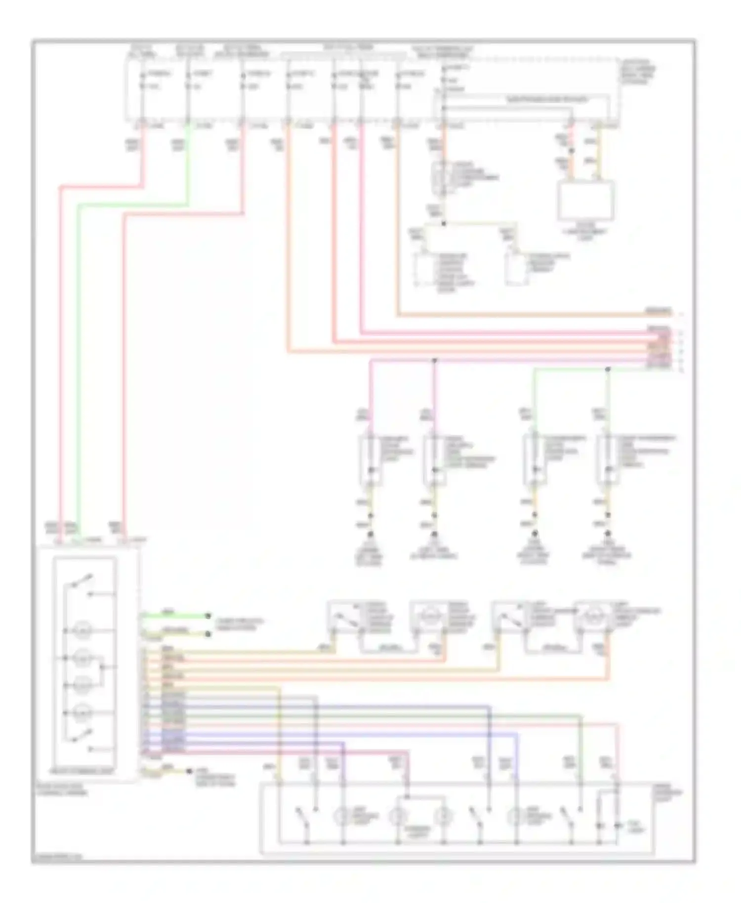 Wiring diagram fuse 7 for BMW 3 series E90/E91/E92/E93 (2005-2010) (2 of 6)