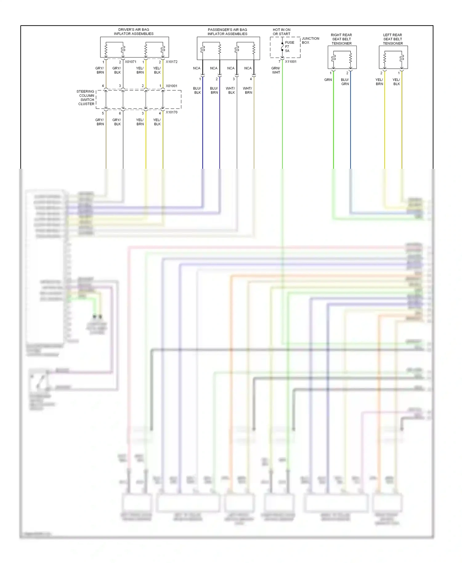 BMW 3 series E90/E91/E92/E93 (2005-2010) grn wiring diagram  (114 of 122)
