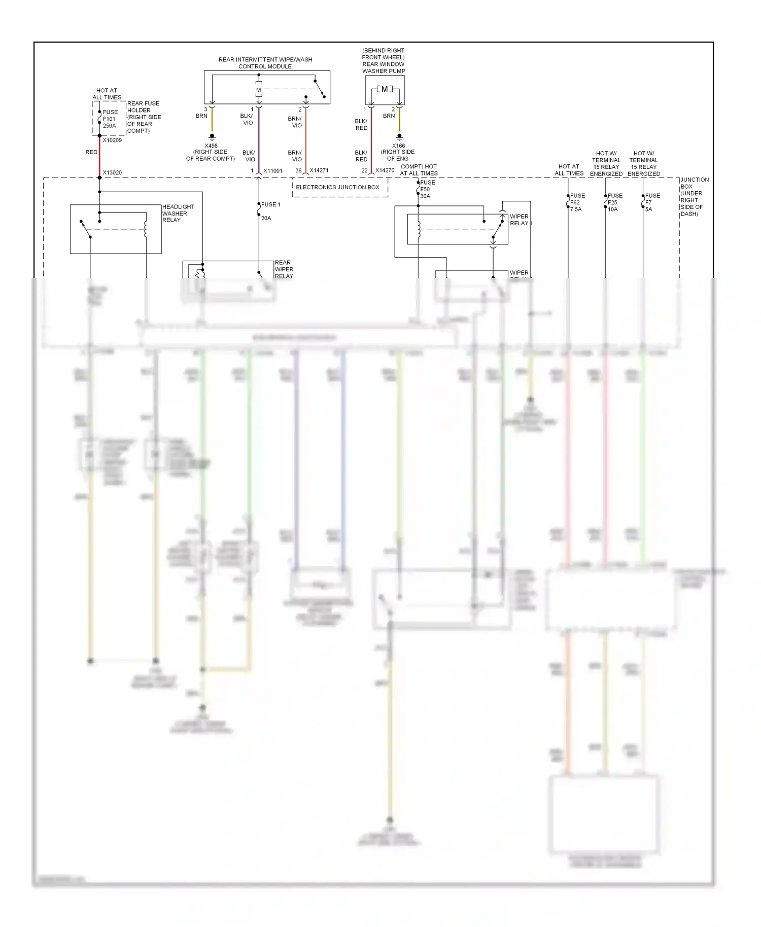 BMW 3 series E90/E91/E92/E93 (2005-2010) grn wiring diagram  (120 of 122)