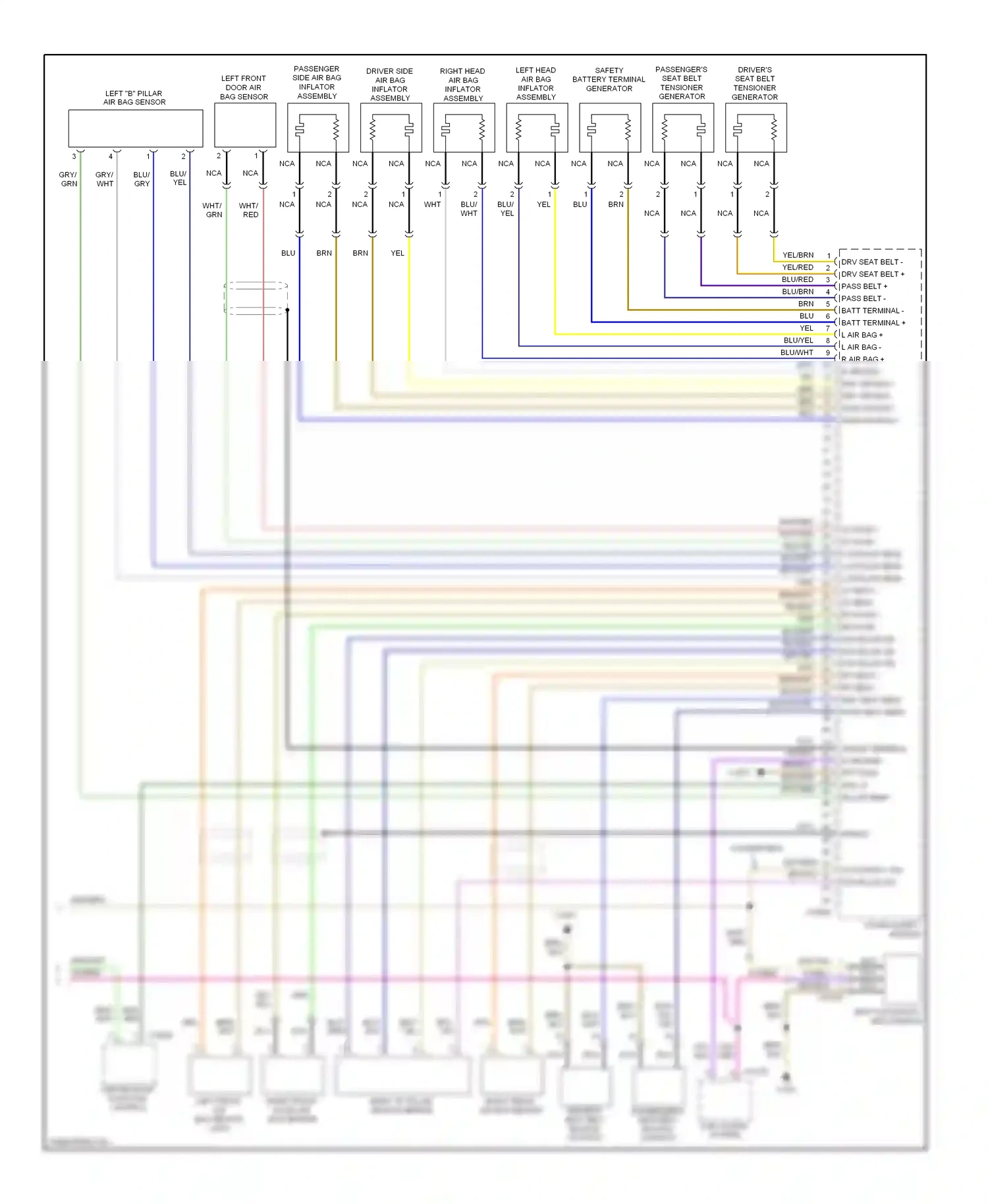 BMW 3 series E90/E91/E92/E93 (2005-2010) grn wiring diagram  (117 of 122)