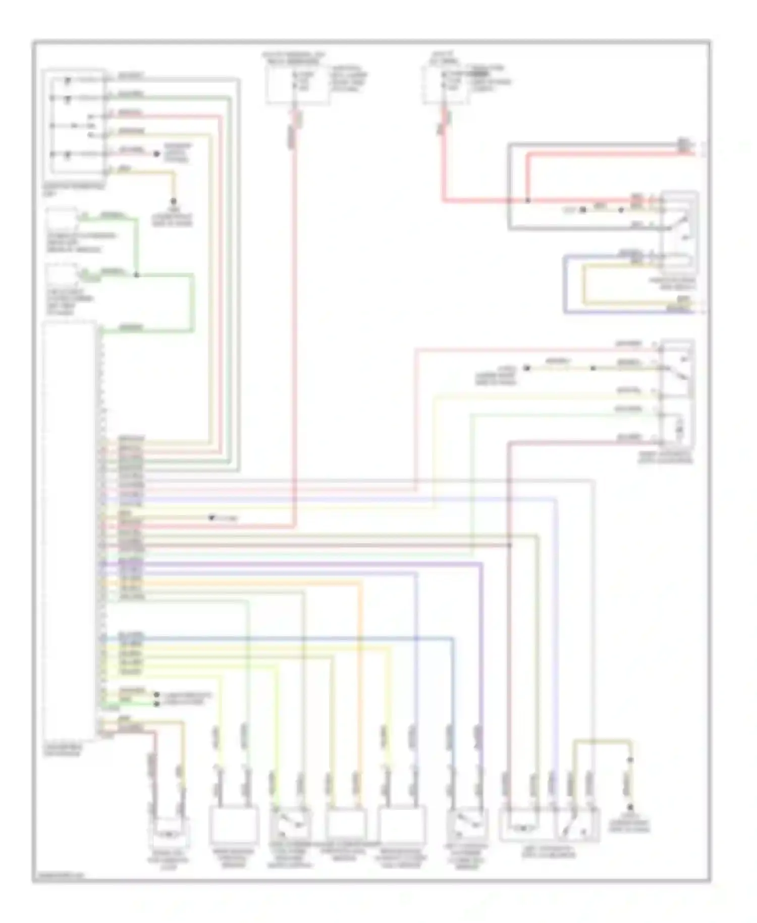 Wiring diagram gry/blu for BMW 3 series E90/E91/E92/E93 (2005-2010) (2 of 8)