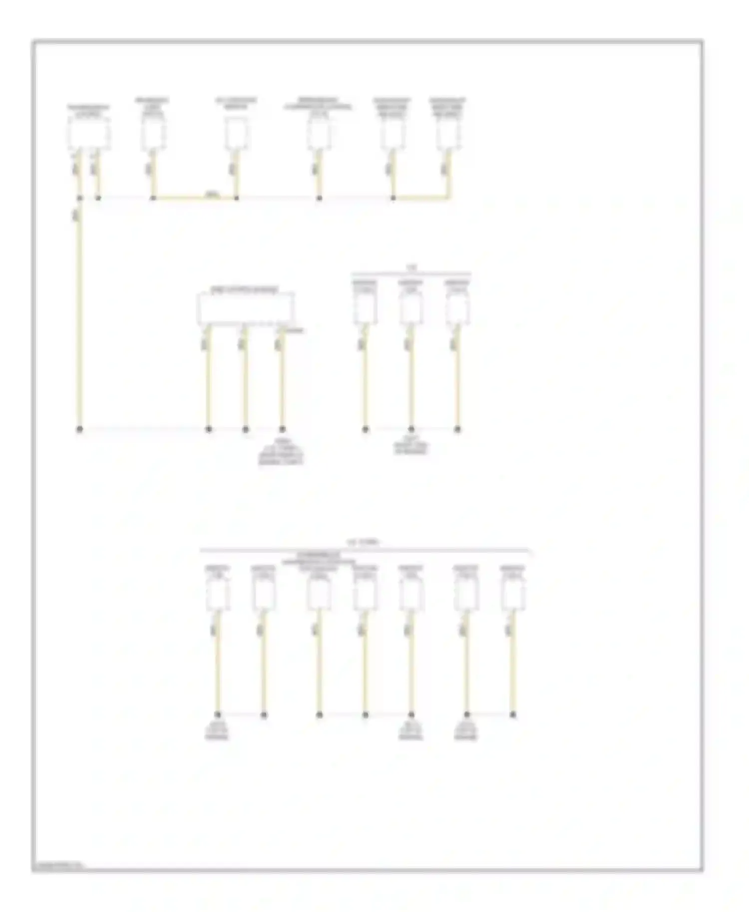 Wiring diagram interference suppression capacitor for ignition coils for BMW 3 series E90/E91/E92/E93 (2005-2010) (1 of 1)