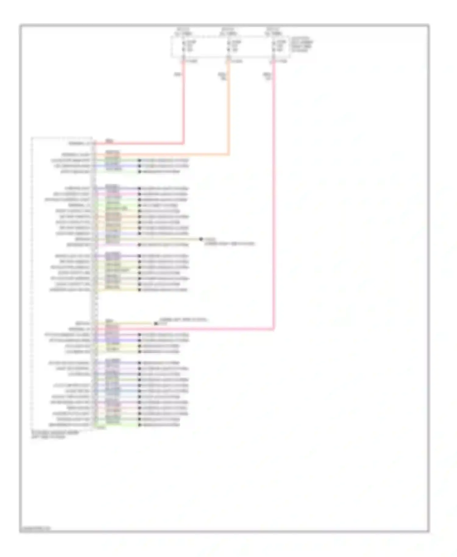Wiring diagram power windows system power windows system headlights system for BMW 3 series E90/E91/E92/E93 (2005-2010) (1 of 1)