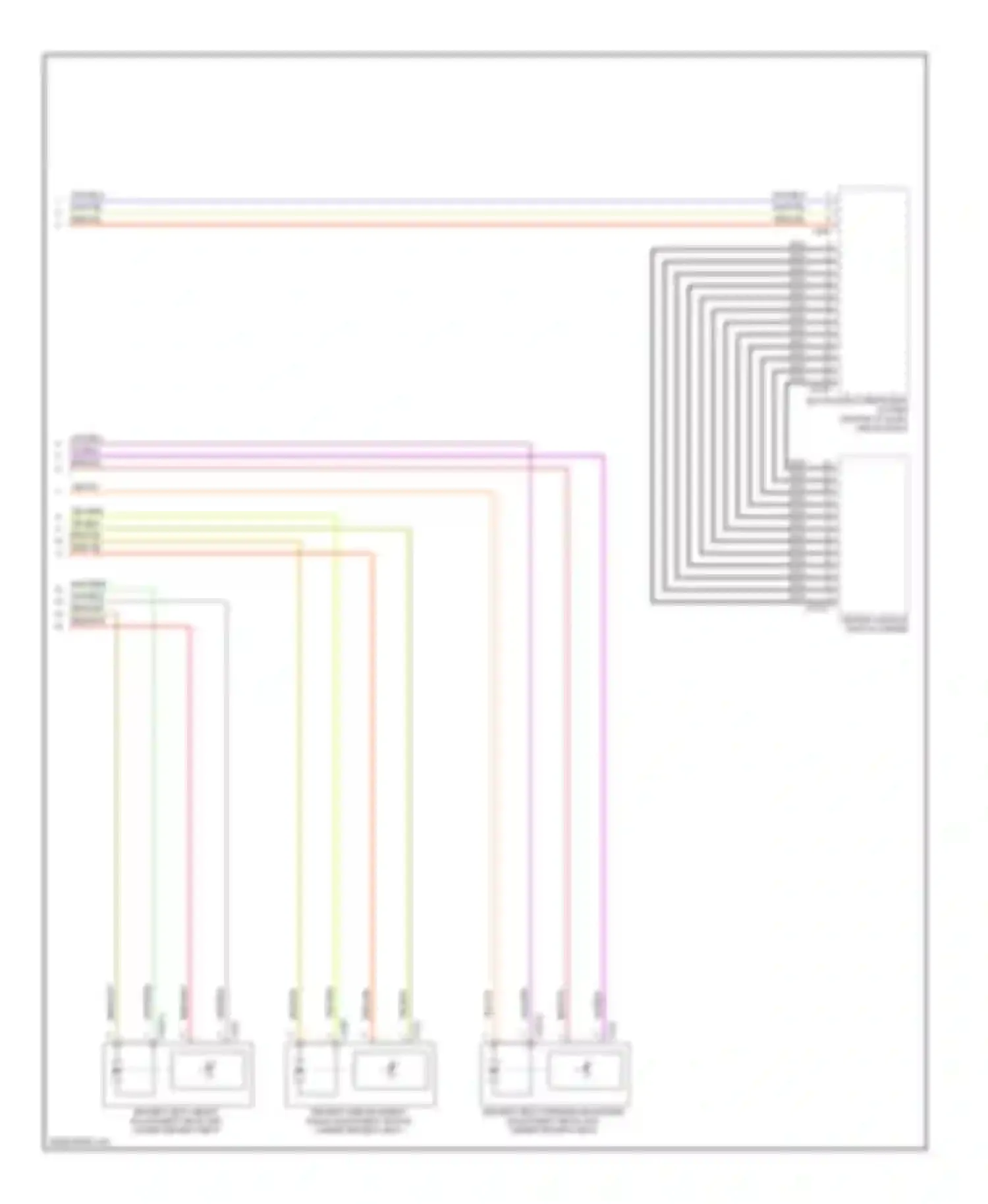 Wiring diagram vio/blk for BMW 3 series E90/E91/E92/E93 (2005-2010) (4 of 6)