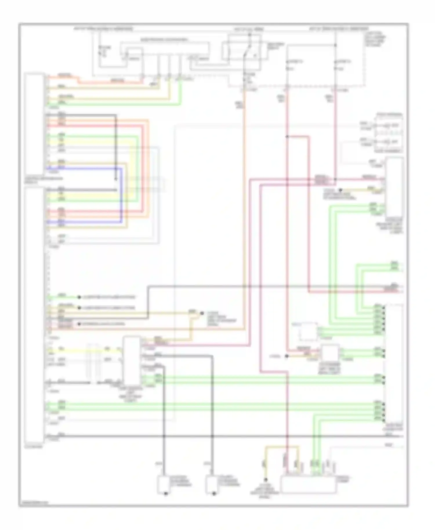Wiring diagram wht for BMW 3 series E90/E91/E92/E93 (2005-2010) (99 of 117)