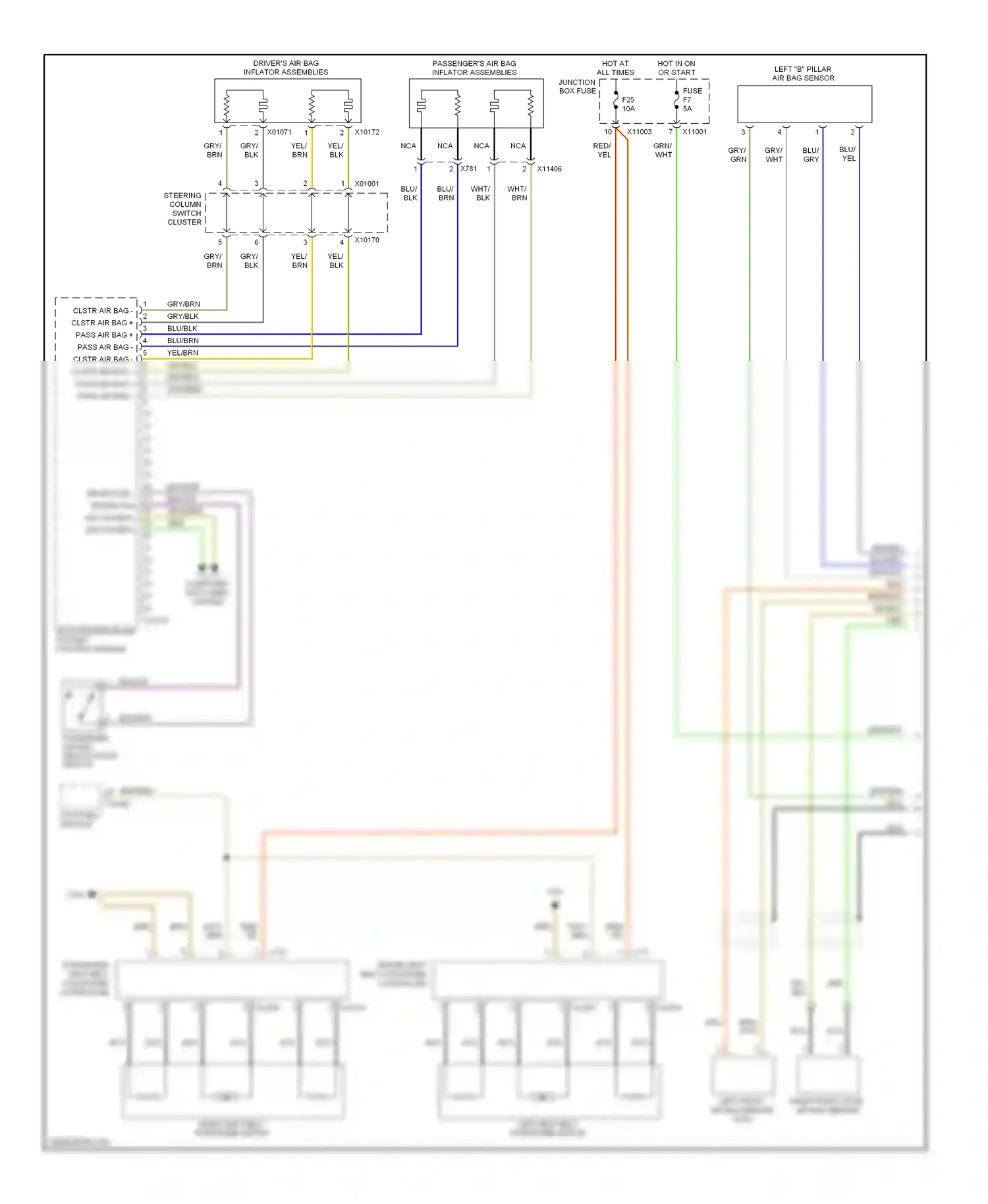 BMW 3 series E90/E91/E92/E93 (2005-2010) wht wiring diagram  (103 of 117)