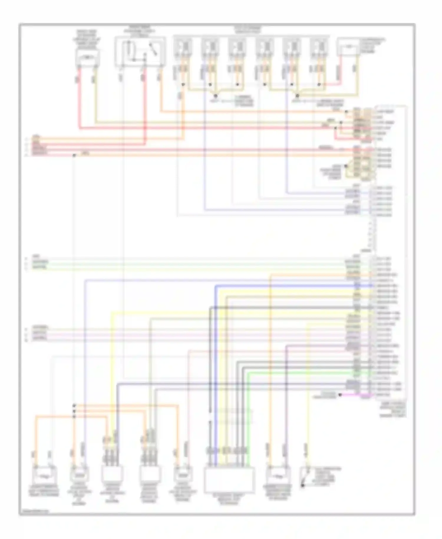 Wiring diagram wht/blk for BMW 3 series E90/E91/E92/E93 (2005-2010) (10 of 20)