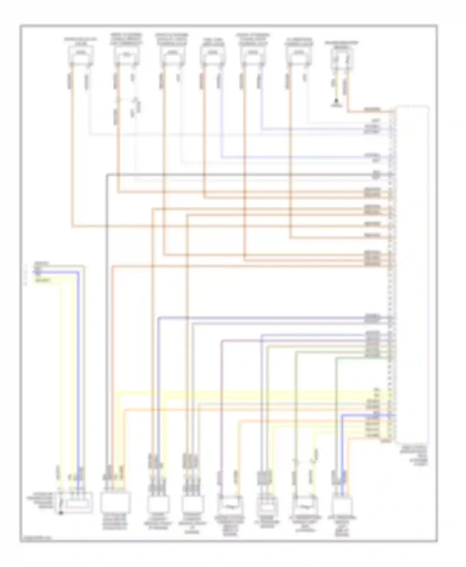 3 series BMW F30/F31 (2011-2015): Wiring diagram engine performance 3.0l turbo (5 of 5)