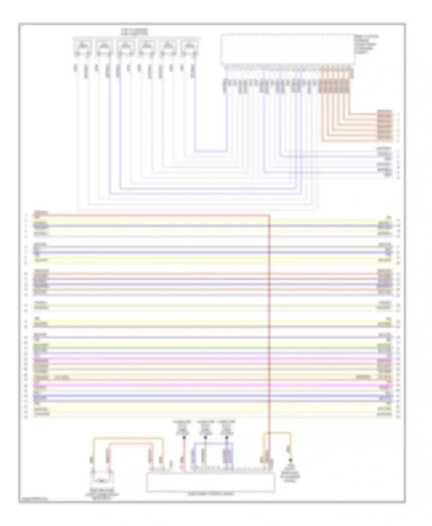 3 series BMW F30/F31 (2011-2015): Wiring diagram engine performance 3.0l twin turbo, coupe (3 of 5)