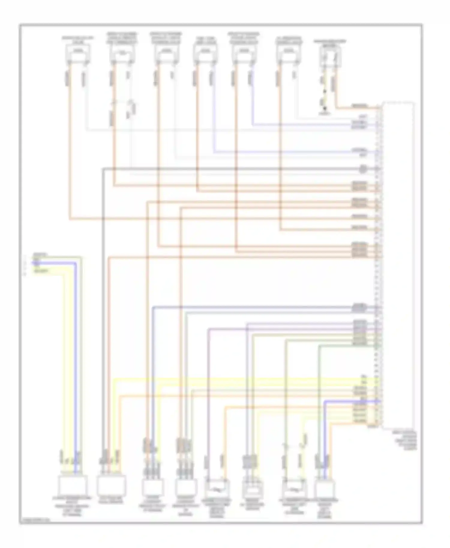 3 series BMW F30/F31 (2011-2015): Wiring diagram engine performance 3.0l twin turbo, coupe (5 of 5)