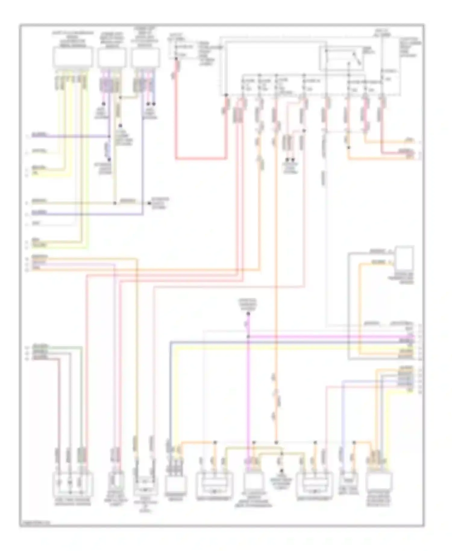3 series BMW F30/F31 (2011-2015): Wiring diagram engine performance 3.0l (2 of 4)