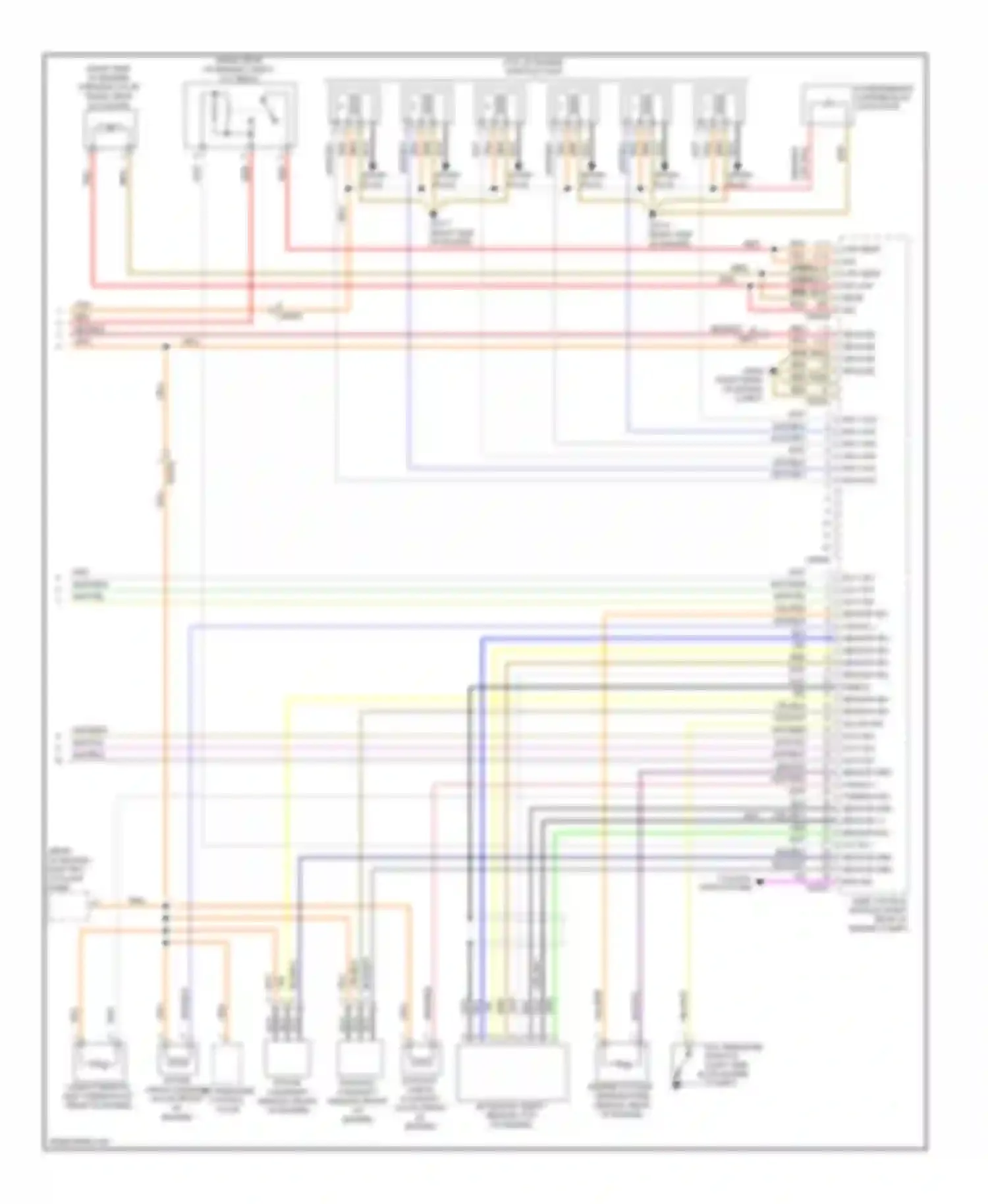 3 series BMW F30/F31 (2011-2015): Wiring diagram engine performance 3.0l (4 of 4)