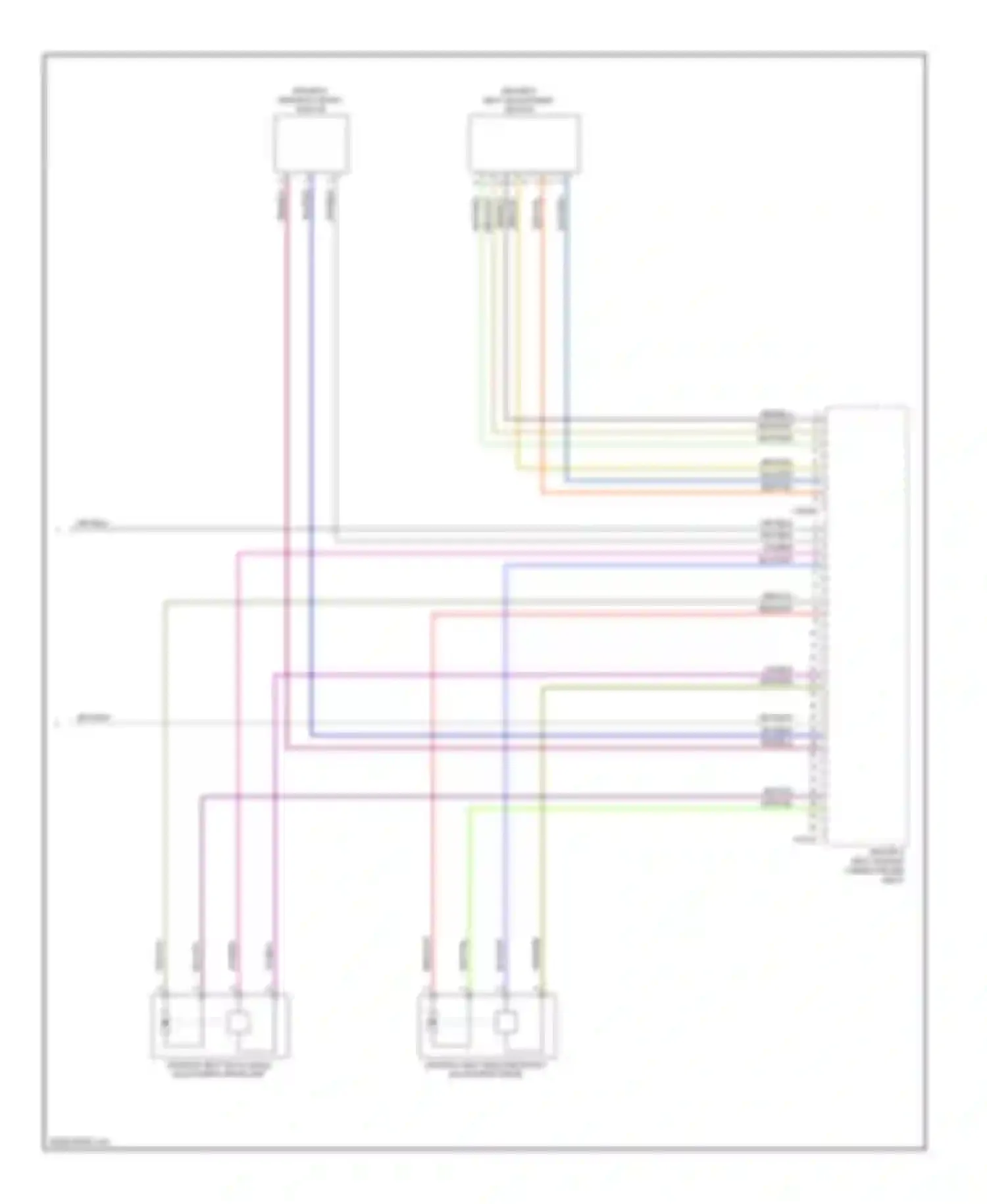 3 series BMW F30/F31 (2011-2015): Driver"s memory seat circuit, convertible (2 of 2)
