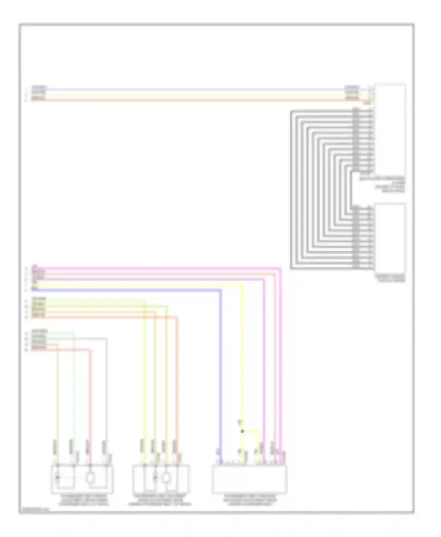 3 series BMW F30/F31 (2011-2015): Passenger"s memory seat circuit, coupe (2 of 2)