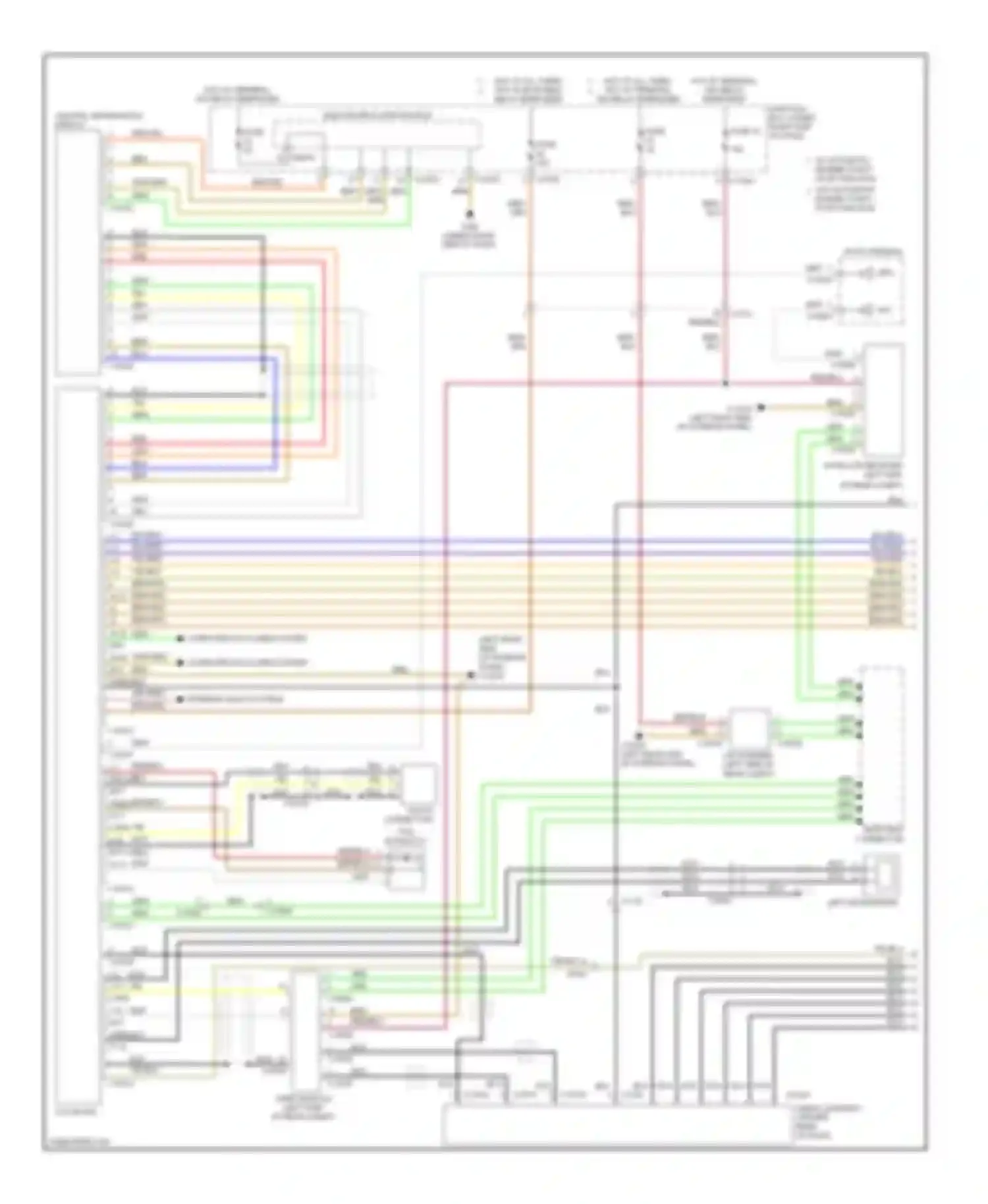 3 series BMW F30/F31 (2011-2015): Navigation circuit, coupe with ccc, m-ask & hifi radio (1 of 2)