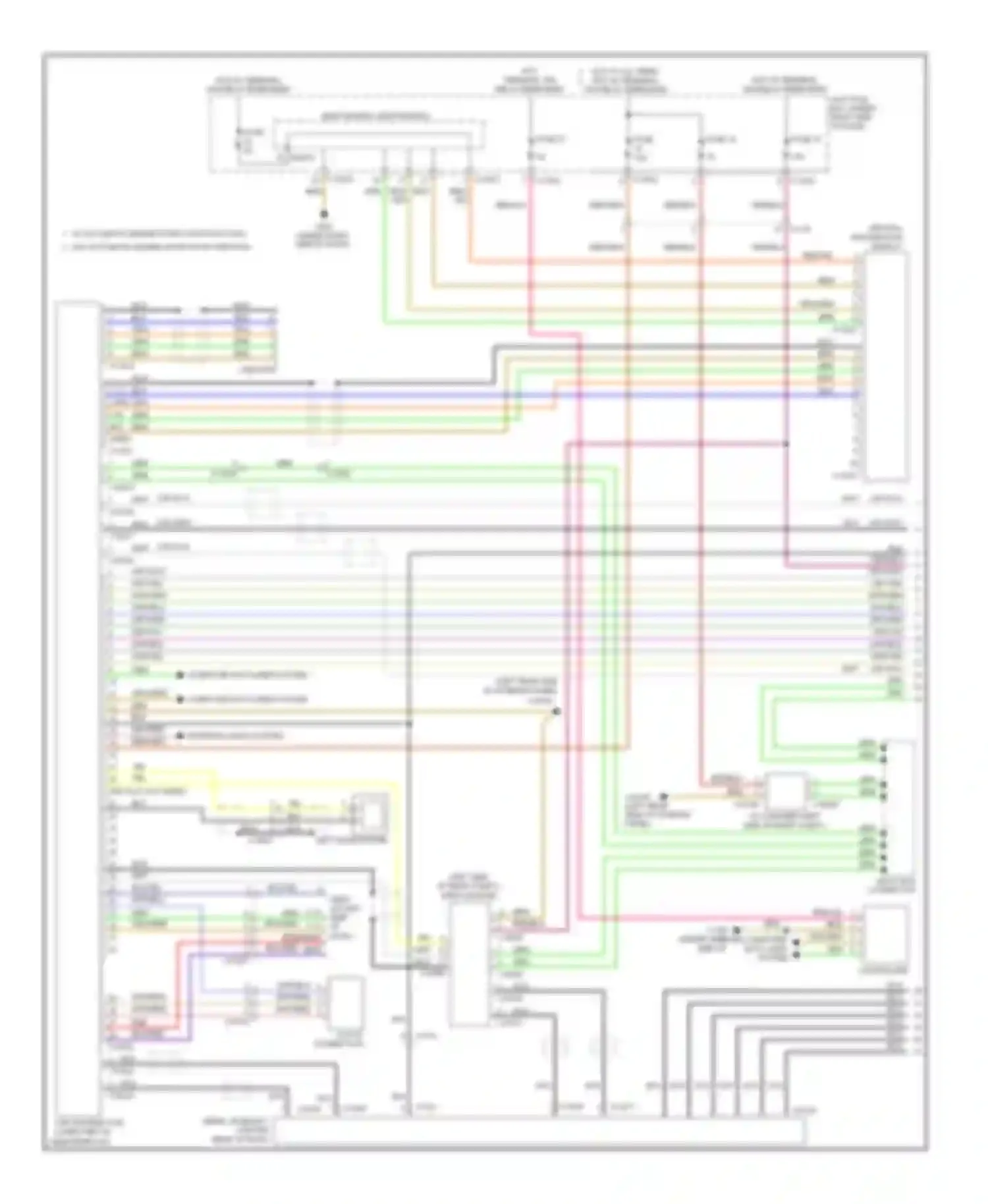 3 series BMW F30/F31 (2011-2015): Navigation circuit, coupe with cic & hifi radio (1 of 2)