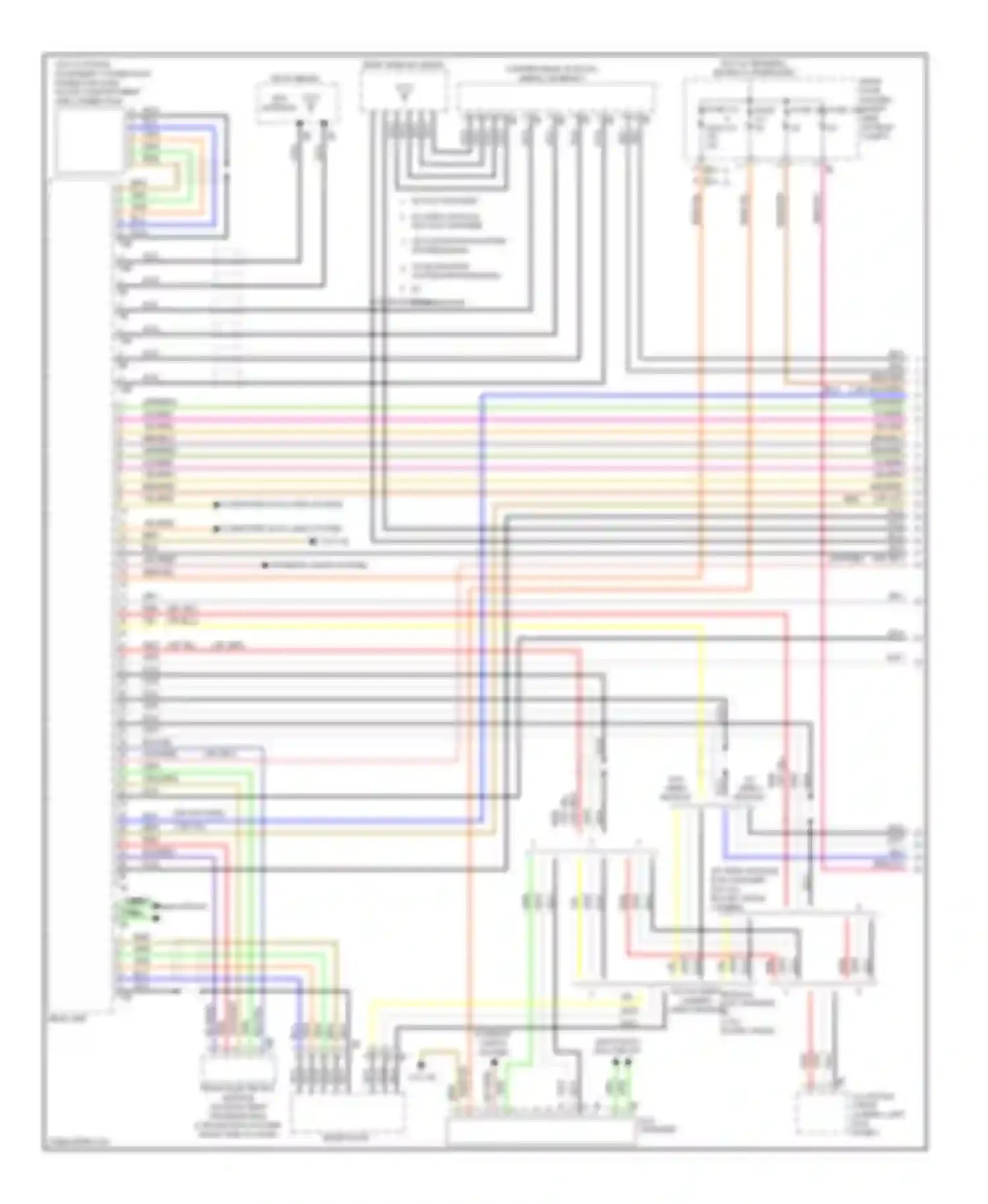 3 series BMW F30/F31 (2011-2015): Navigation circuit, with hifi radio (1 of 3)