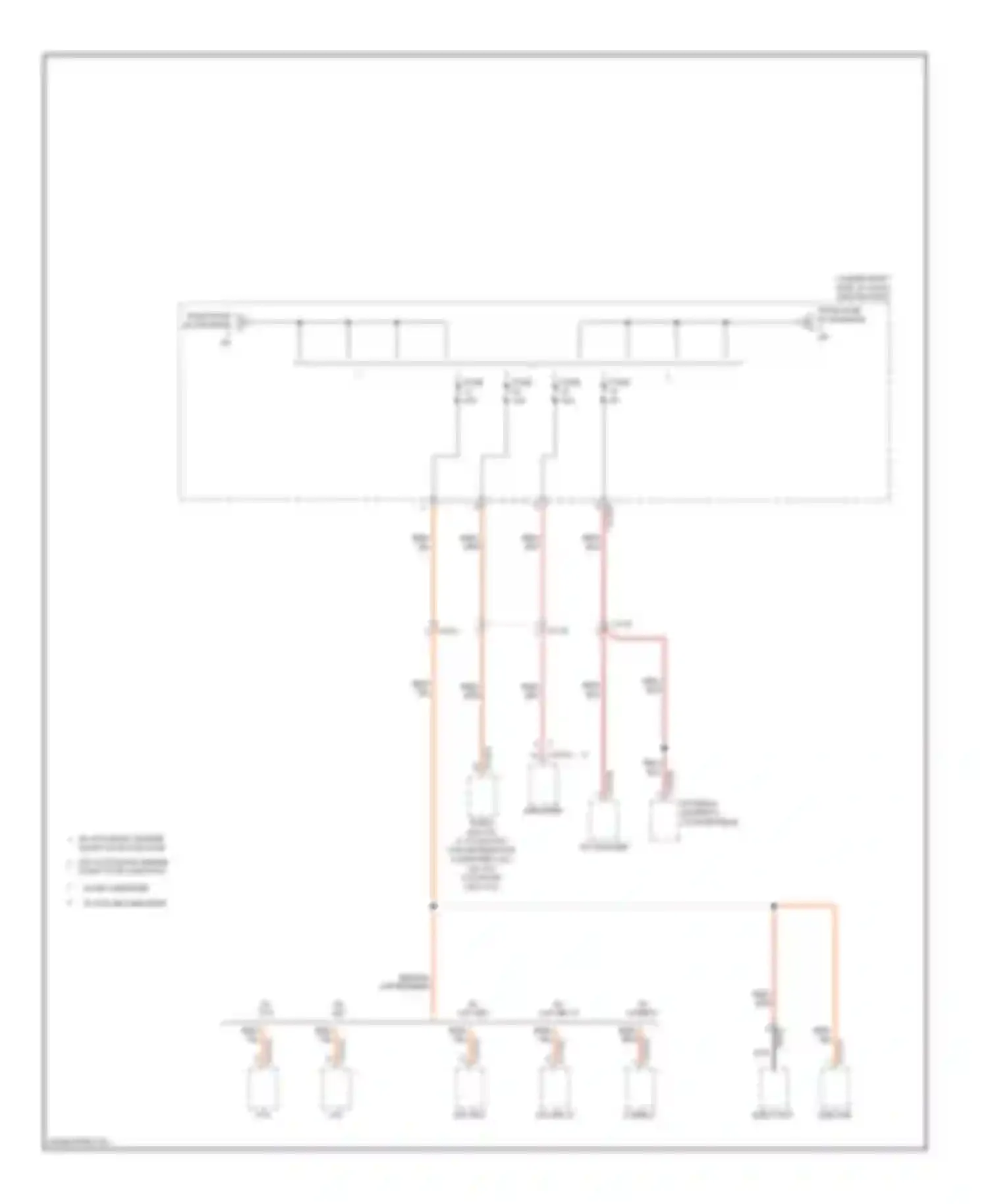 3 series BMW F30/F31 (2011-2015): Power distribution circuit (6 of 6)