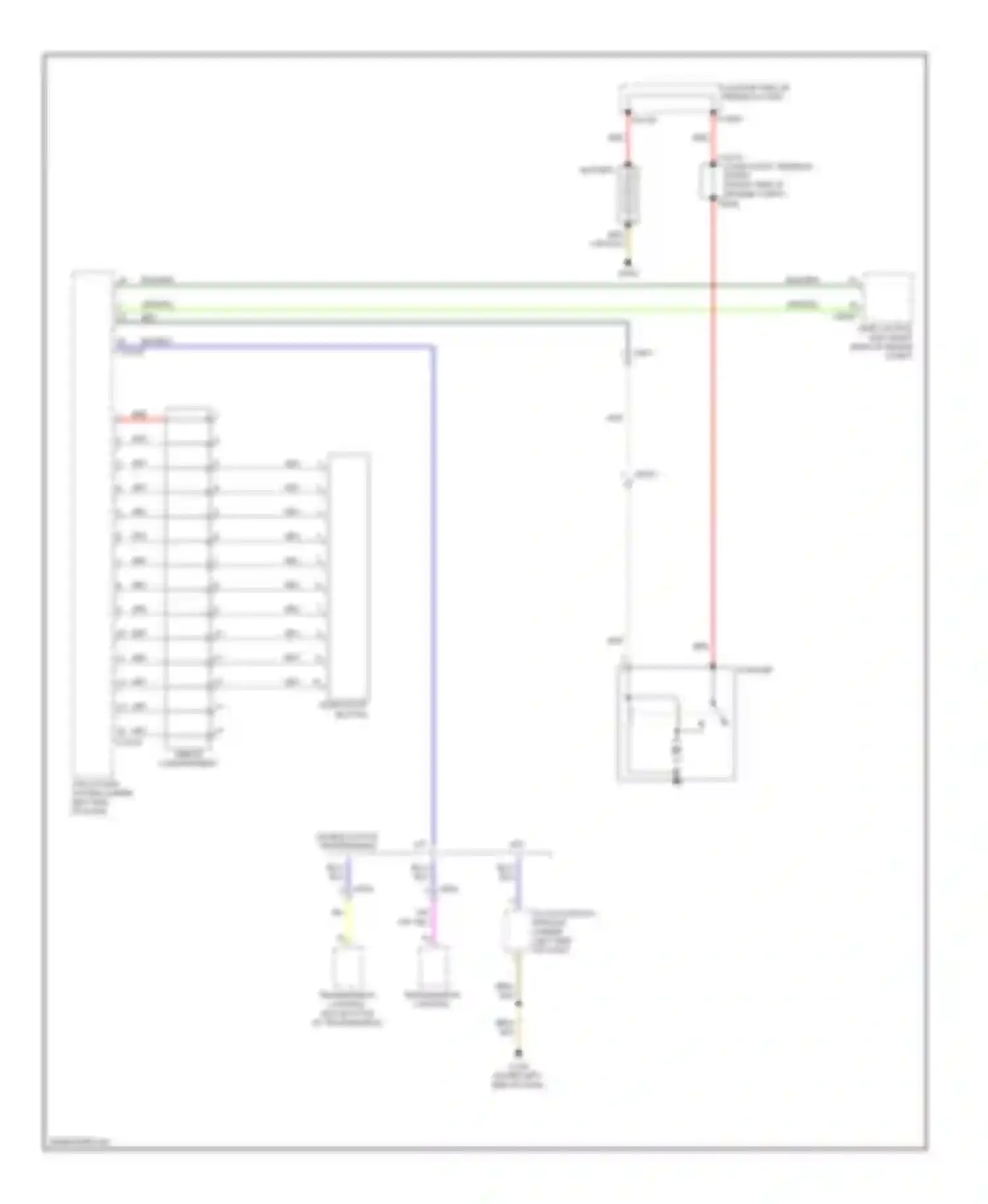 3 series BMW F30/F31 (2011-2015): Starting circuit