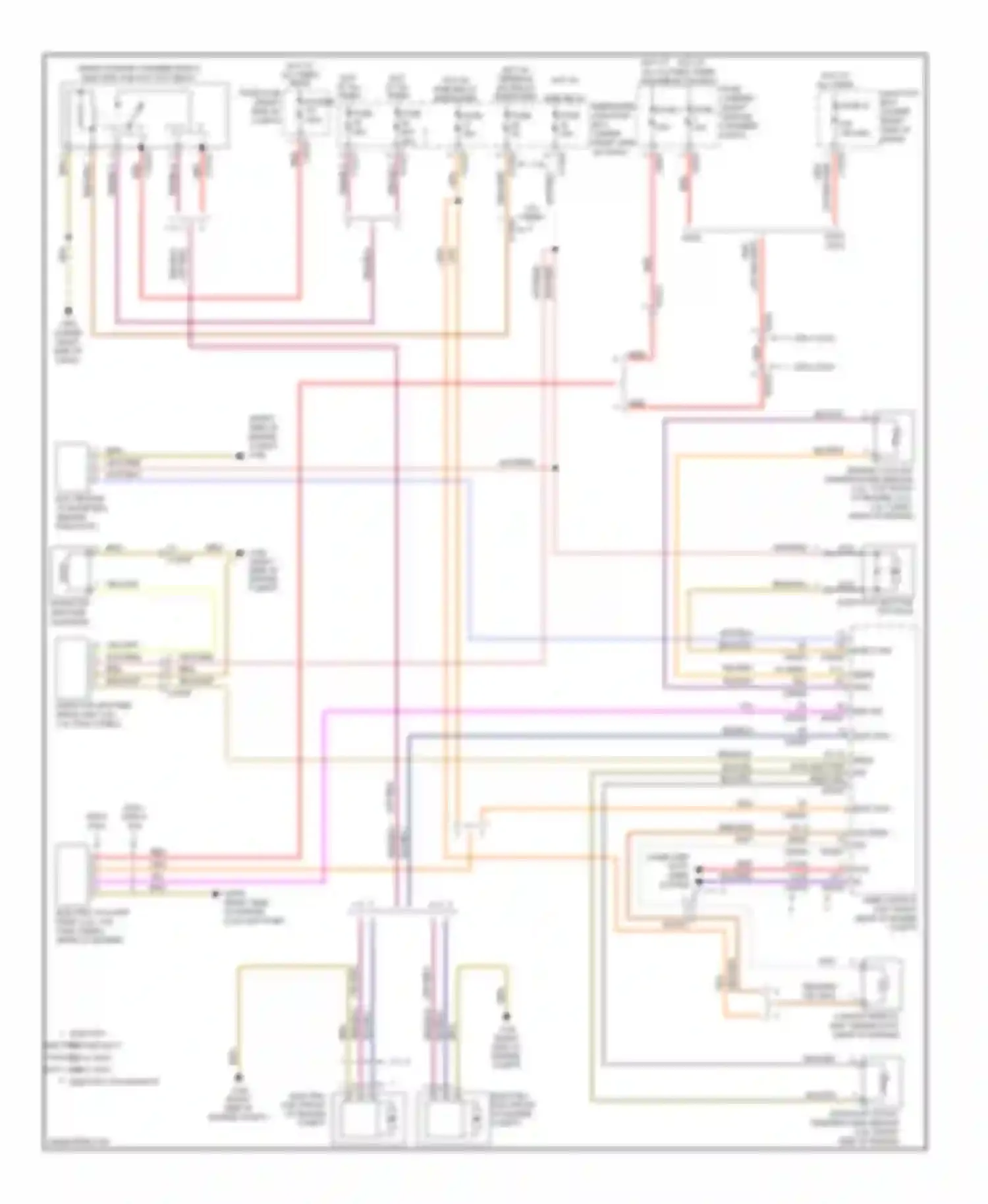 Wiring diagram 3.0l turbo for BMW 3 series F30/F31 (2011-2015) (3 of 4)