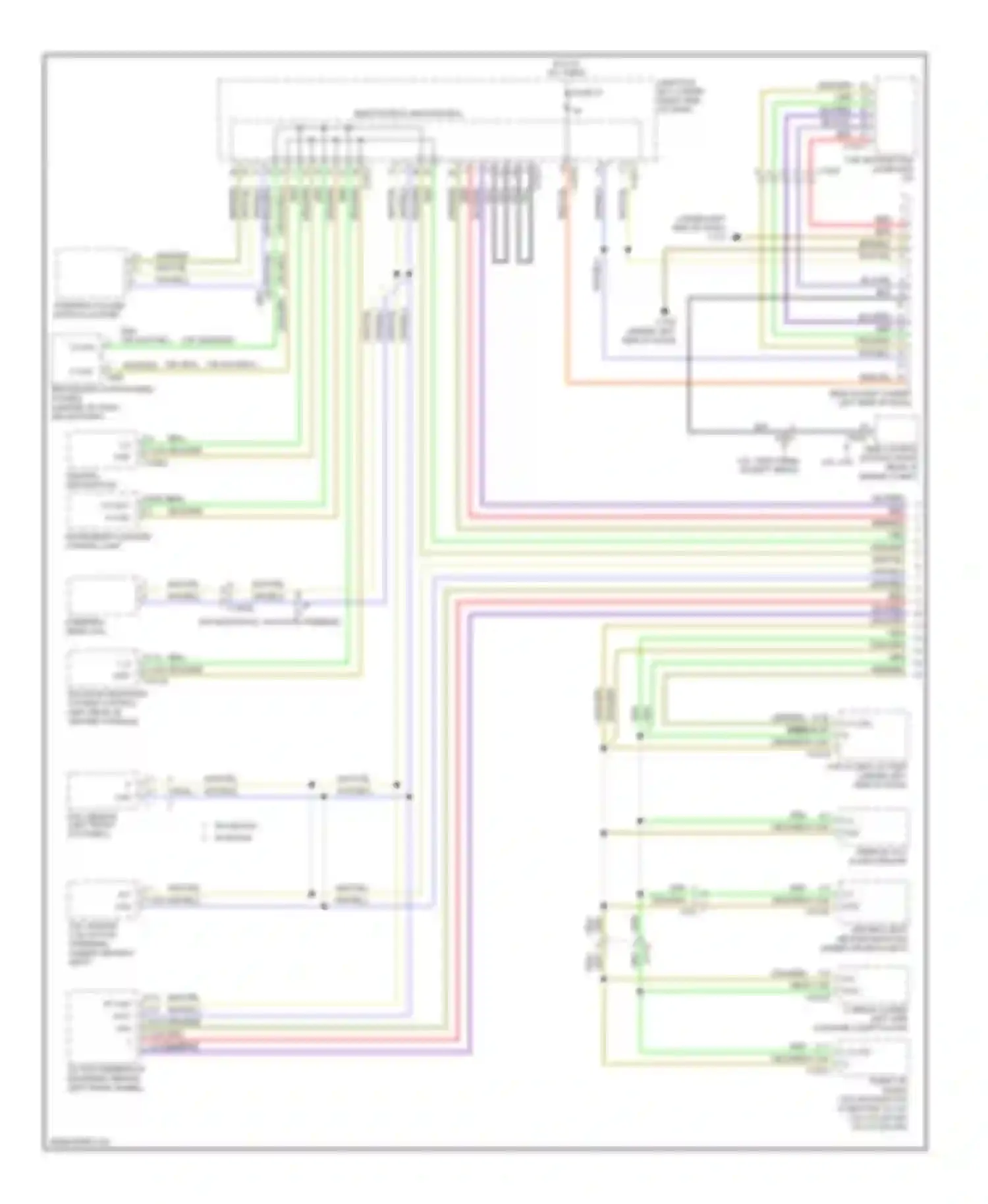Wiring diagram 4 3 k can l k can h for BMW 3 series F30/F31 (2011-2015) (1 of 6)