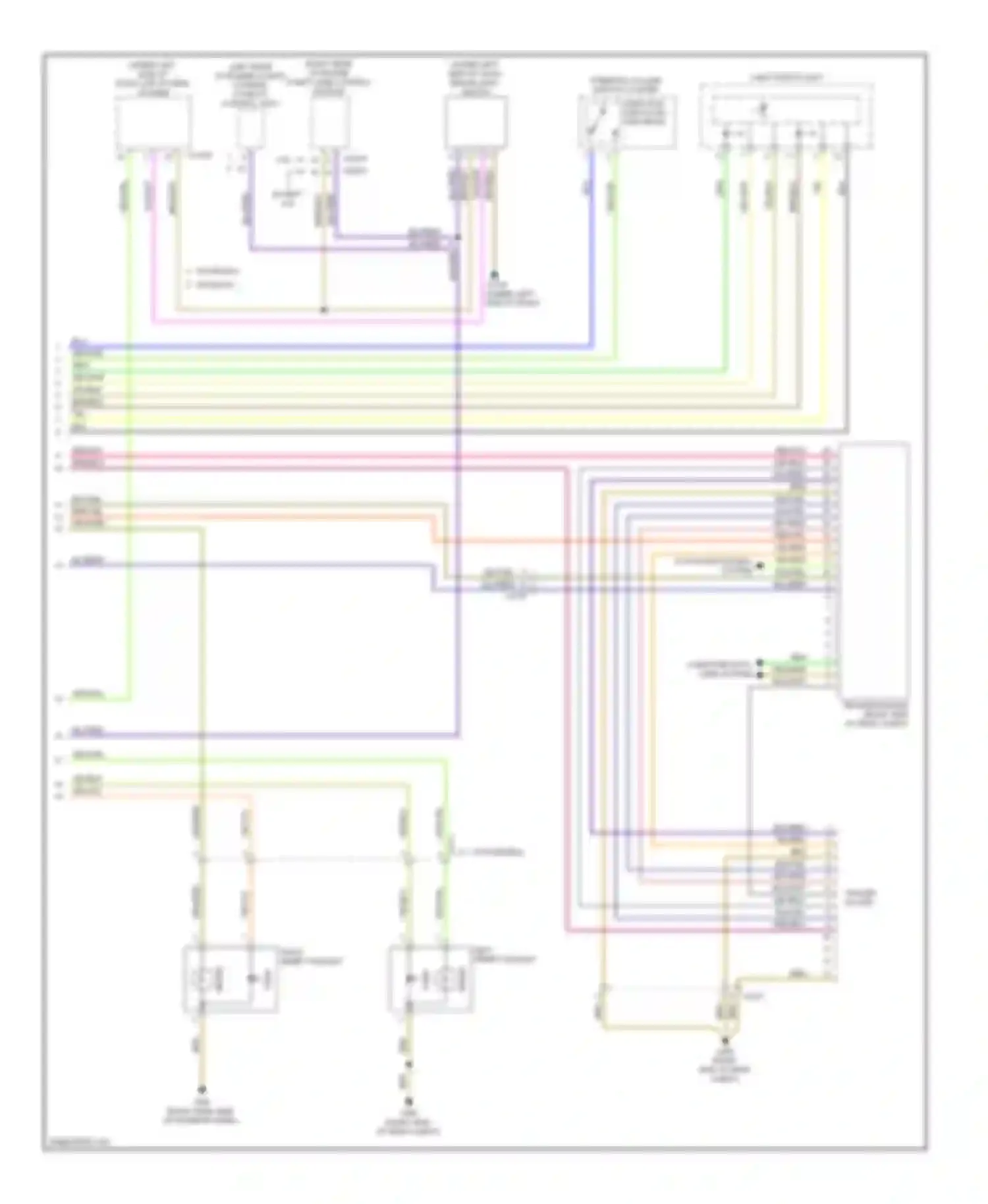 Wiring diagram 4.0l for BMW 3 series F30/F31 (2011-2015) (3 of 5)
