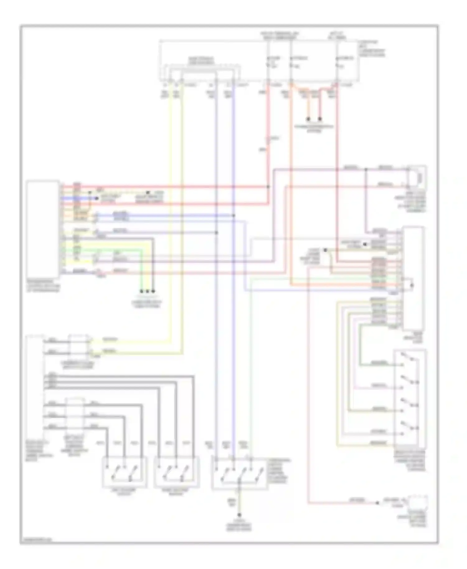 Wiring diagram blk/yel for BMW 3 series F30/F31 (2011-2015) (61 of 89)