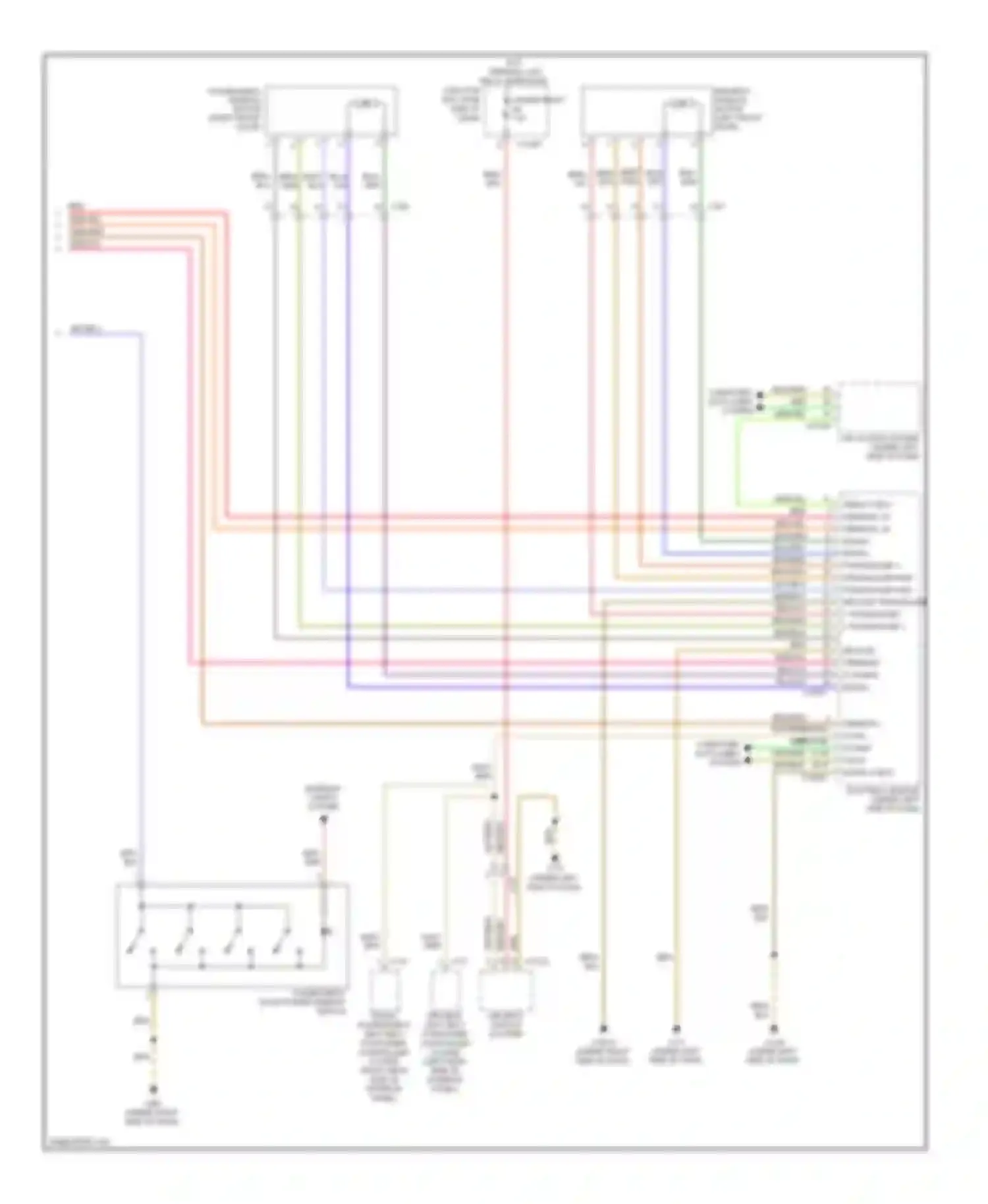 Wiring diagram blu/vio for BMW 3 series F30/F31 (2011-2015) (8 of 9)