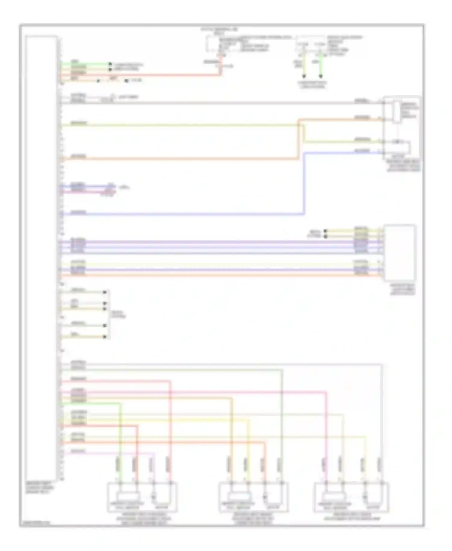 Wiring diagram blu/yel for BMW 3 series F30/F31 (2011-2015) (11 of 95)