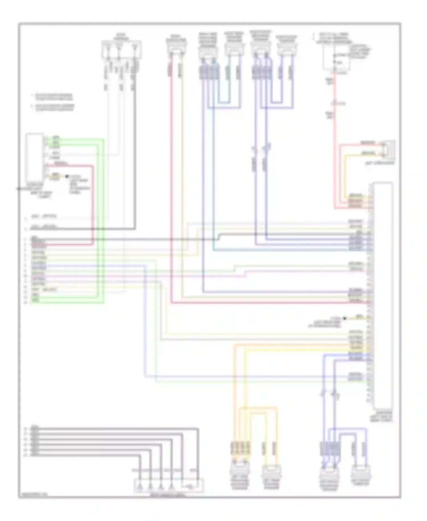 Wiring diagram fuse 15 for BMW 3 series F30/F31 (2011-2015) (5 of 12)