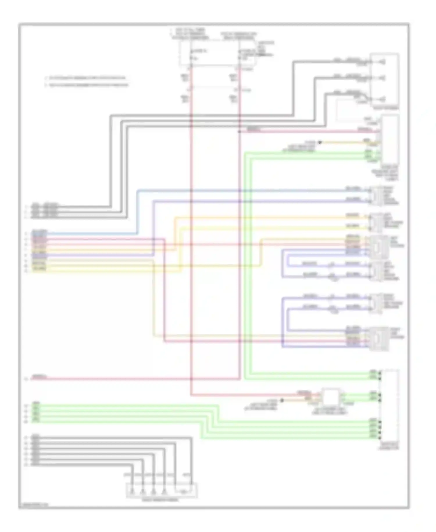 Wiring diagram fuse 19 for BMW 3 series F30/F31 (2011-2015) (3 of 14)
