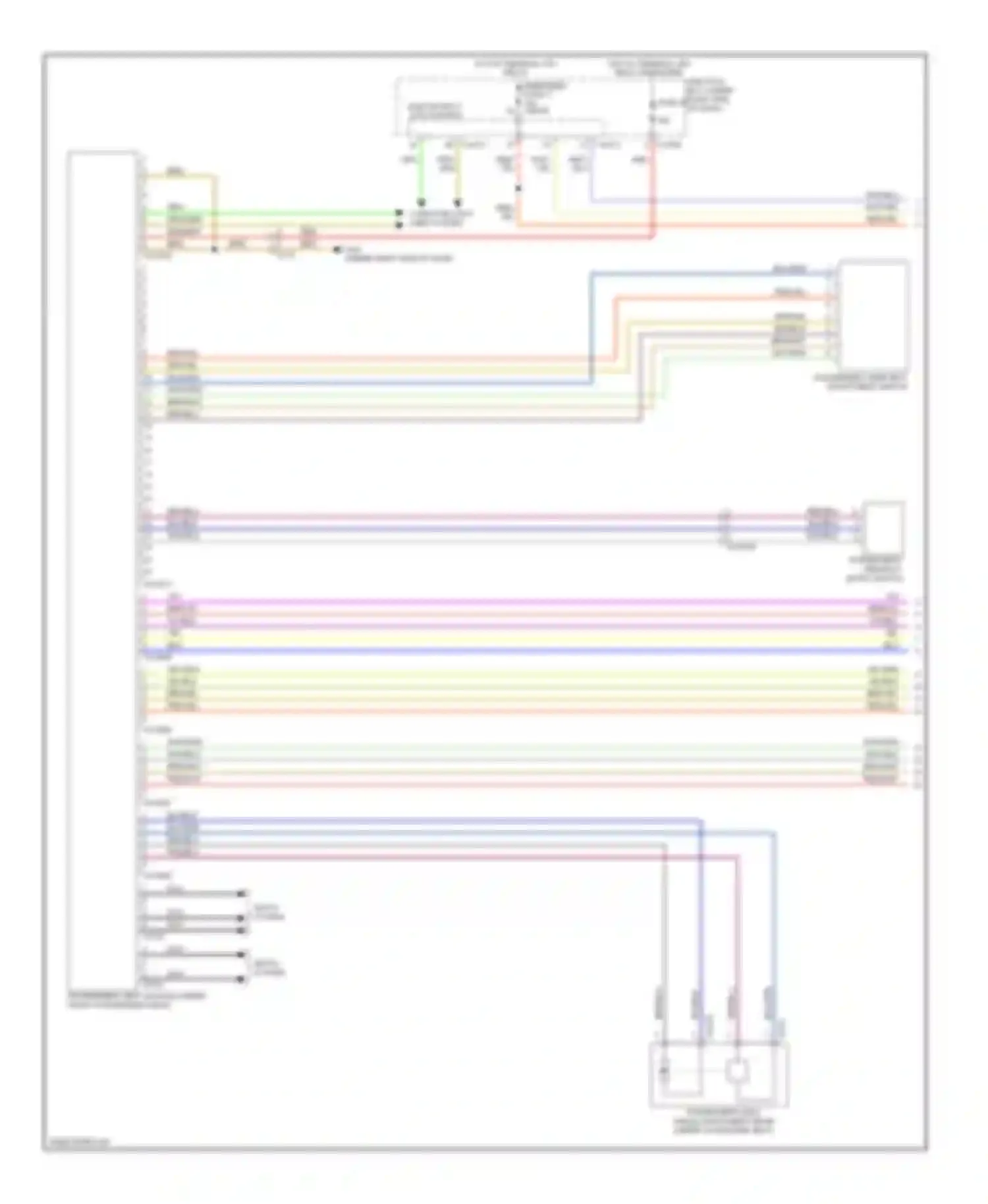 Wiring diagram fuse 45 for BMW 3 series F30/F31 (2011-2015) (4 of 7)