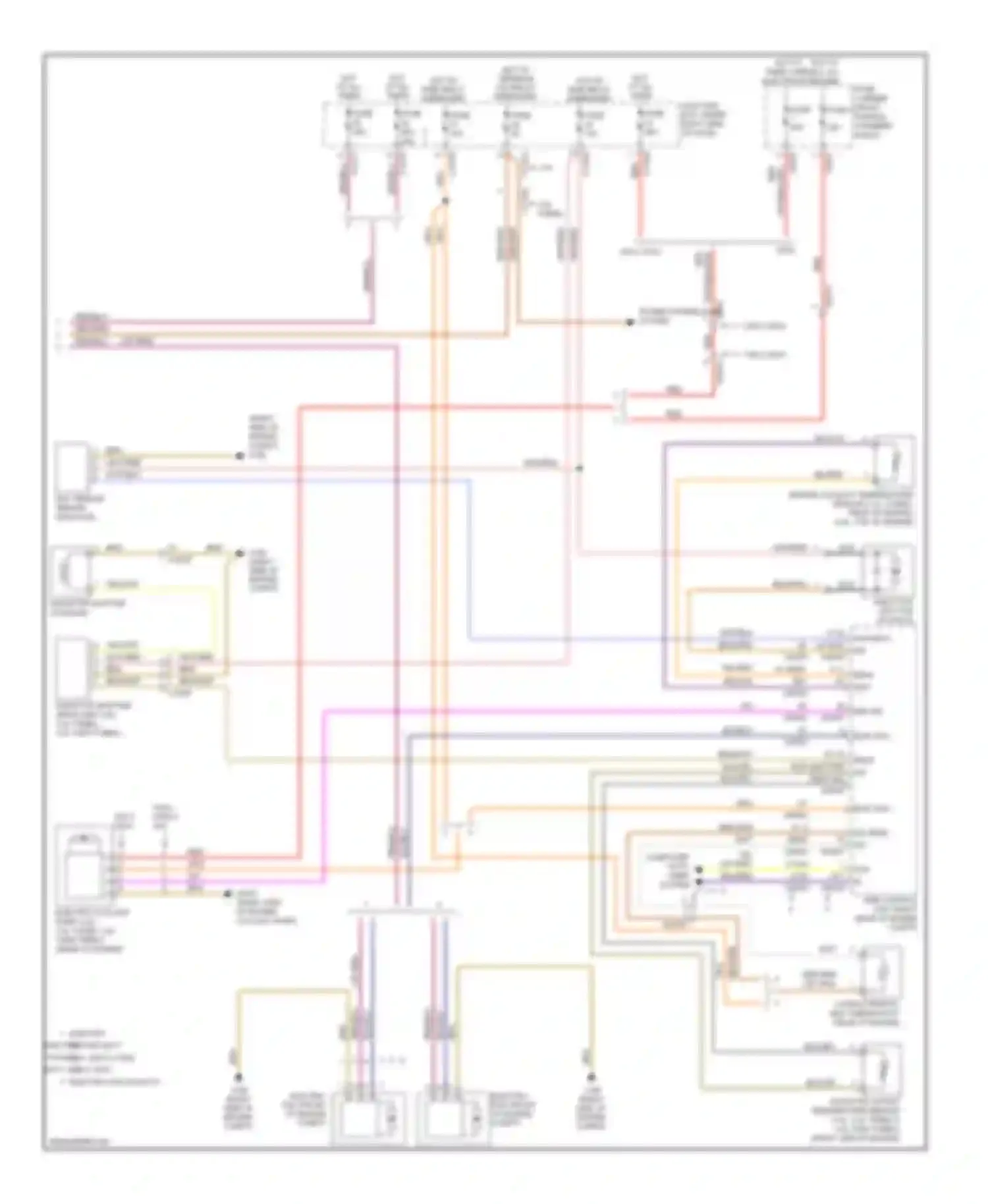 Wiring diagram hot at hot at all all times times engine electronics fuse carrier (right plenum for BMW 3 series F30/F31 (2011-2015) (1 of 4)