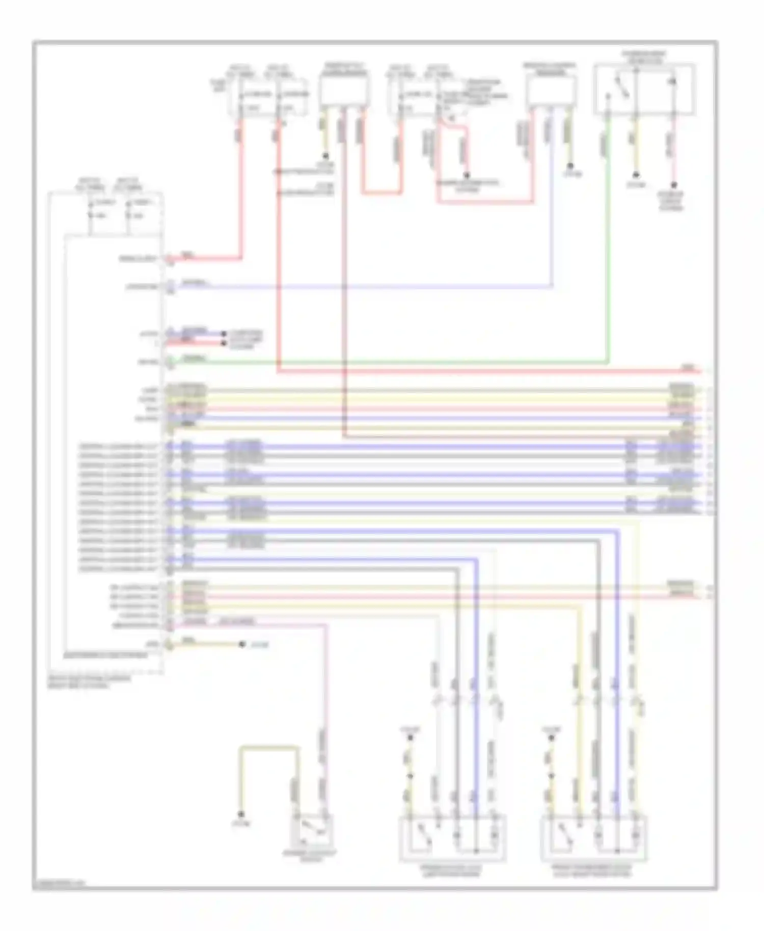 Wiring diagram late production for BMW 3 series F30/F31 (2011-2015) (3 of 6)