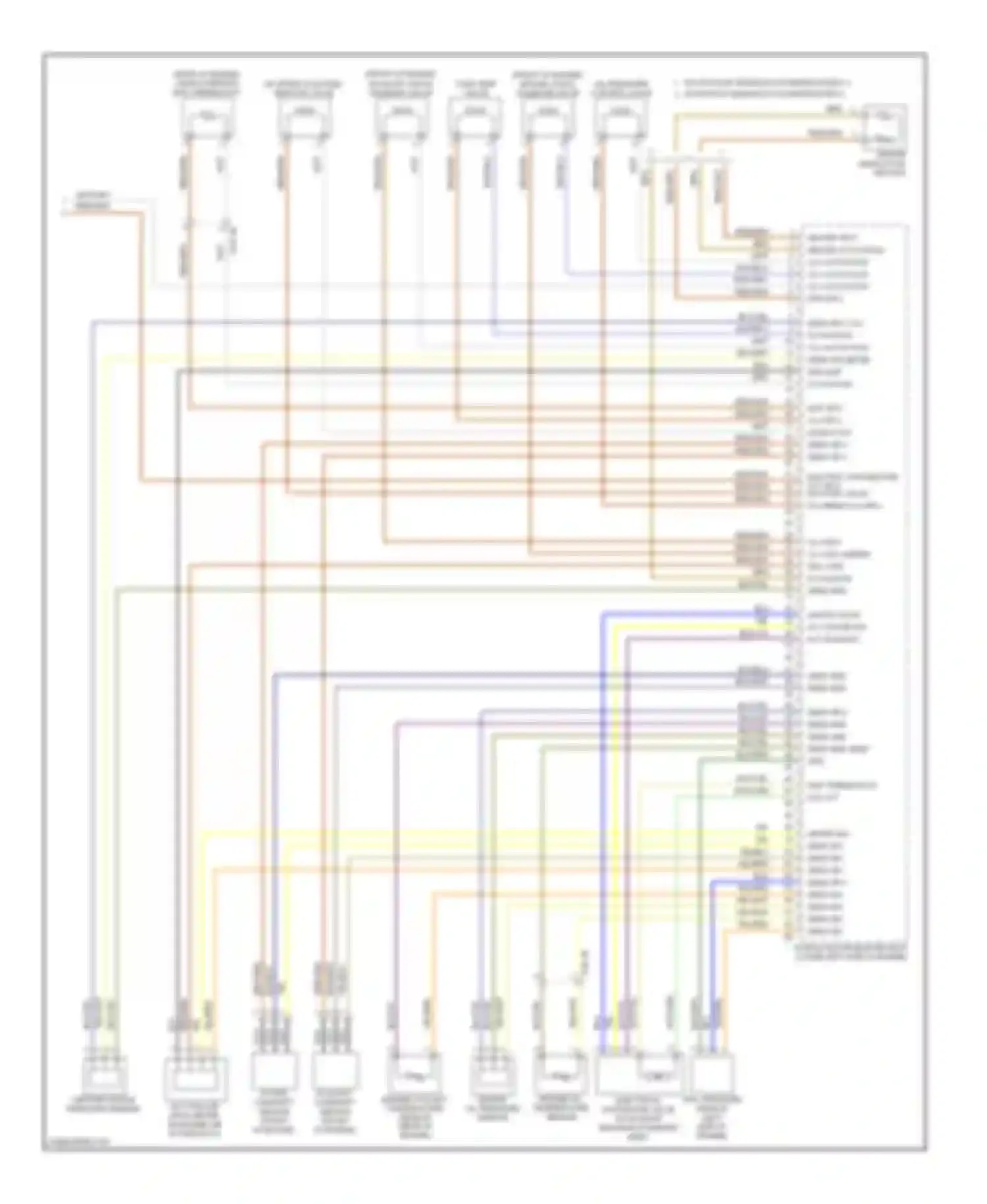 Wiring diagram wht/yel for BMW 3 series F30/F31 (2011-2015) (101 of 101)