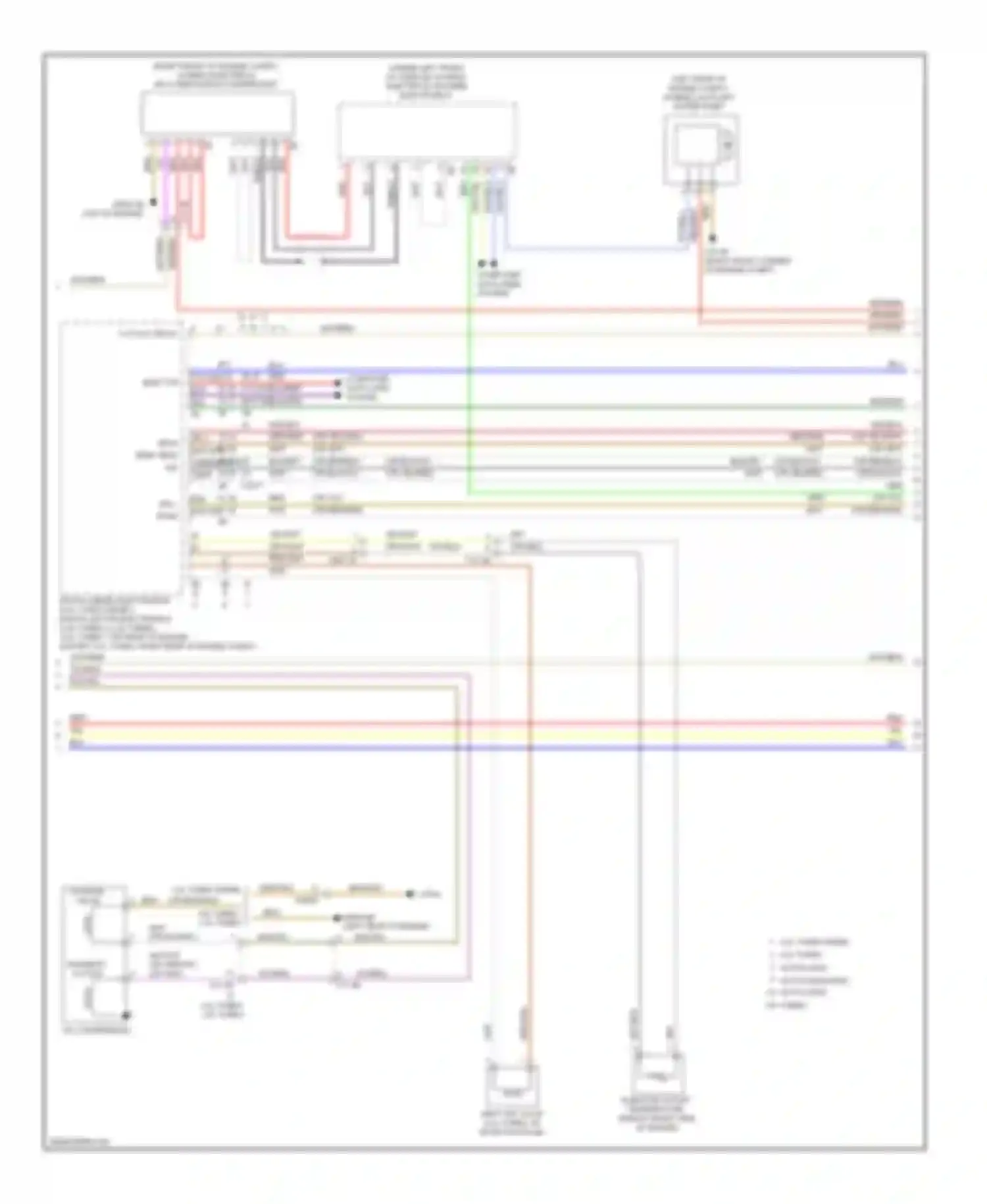 3 series GT BMW F34 (2011-2016): Automatic a/c circuit (2 of 4)