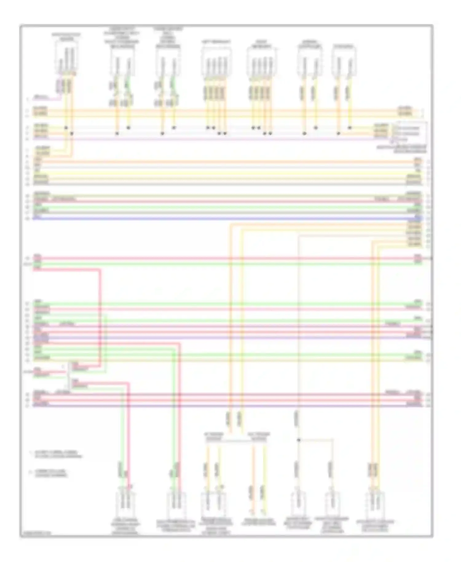3 series GT BMW F34 (2011-2016): Computer data lines circuit (2 of 4)