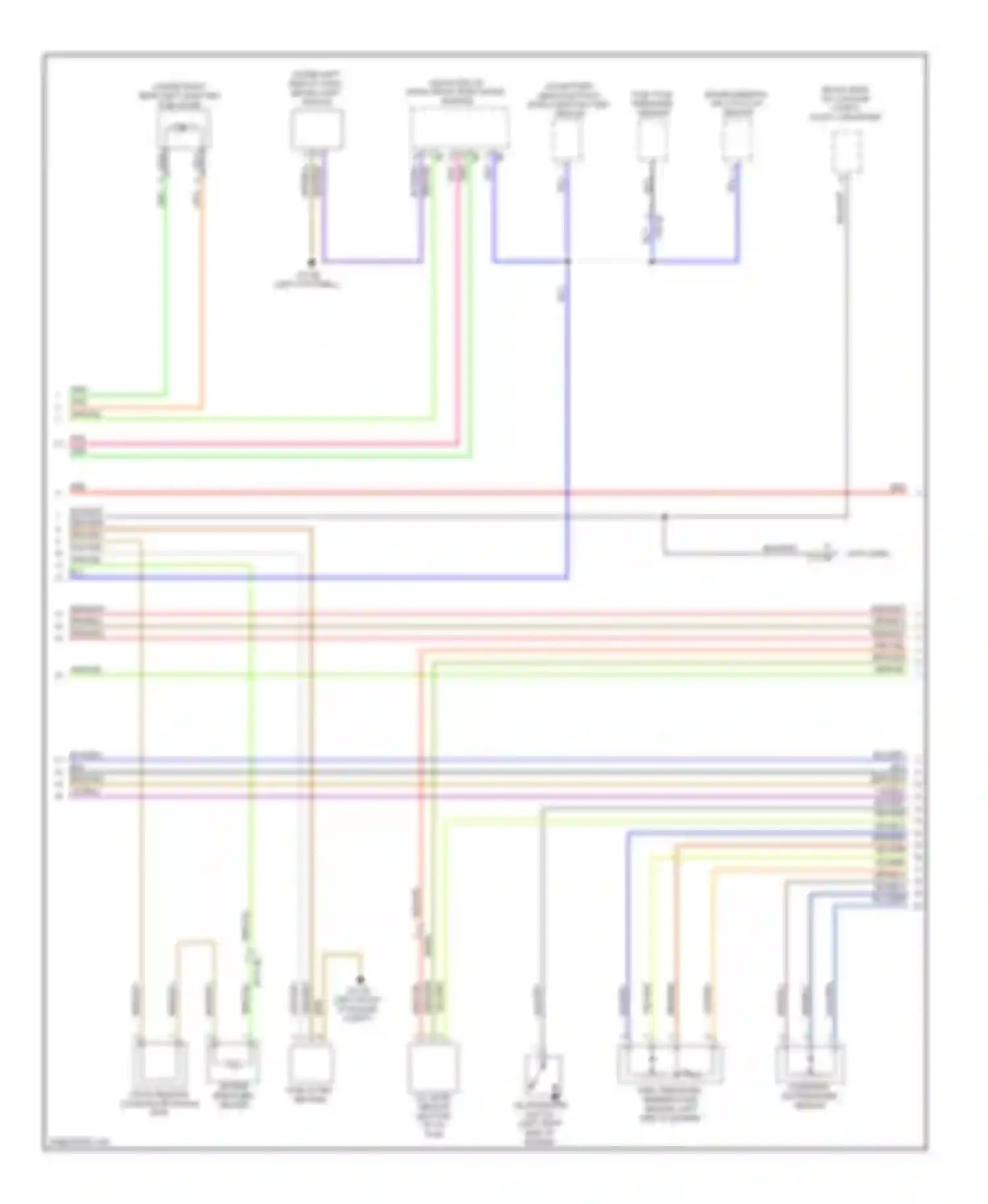 3 series GT BMW F34 (2011-2016): Wiring diagram engine performance 2.0l turbo diesel (3 of 7)