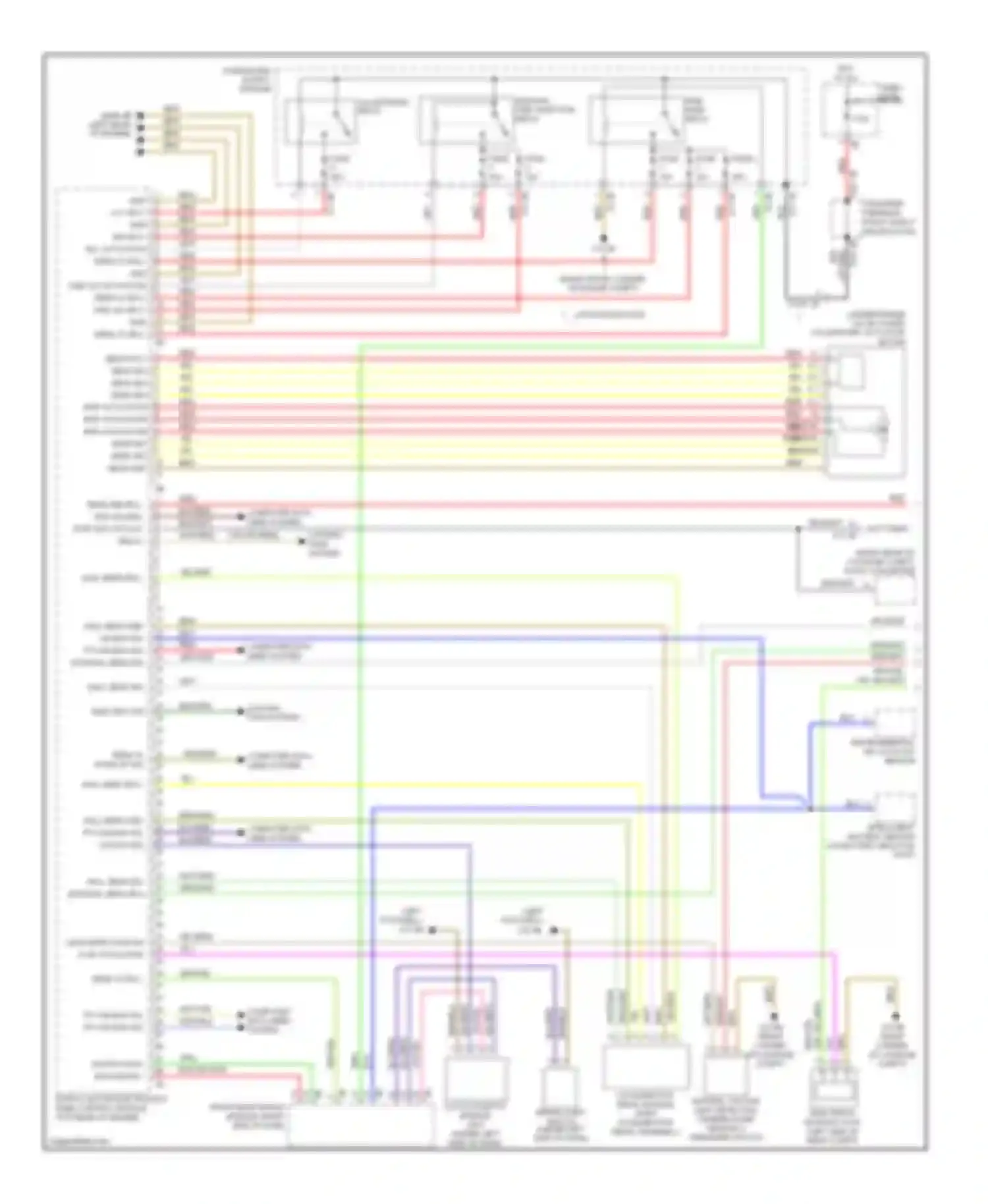 3 series GT BMW F34 (2011-2016): Wiring diagram engine performance 2.0l turbo (1 of 5)