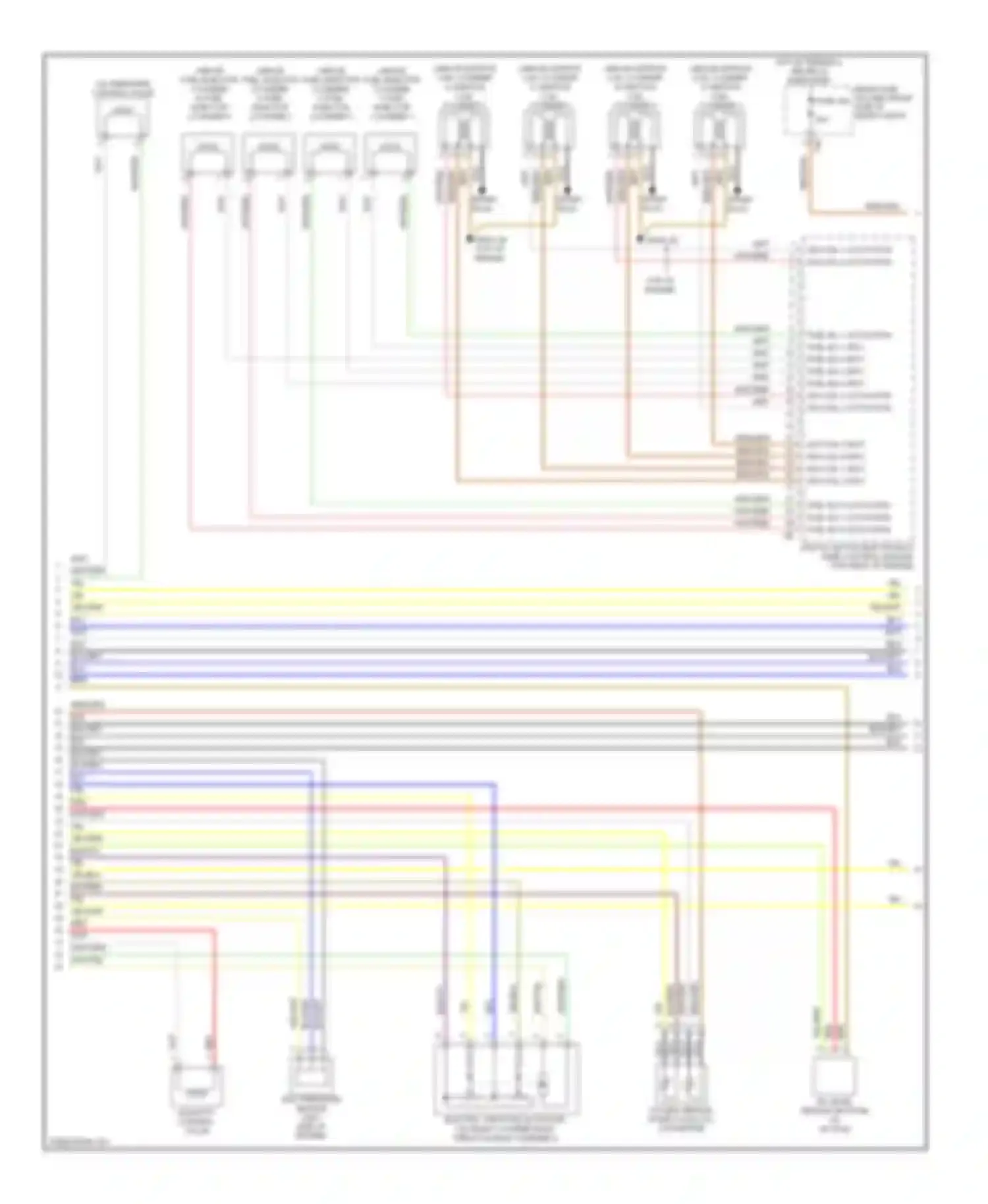 3 series GT BMW F34 (2011-2016): Wiring diagram engine performance 2.0l turbo (3 of 5)