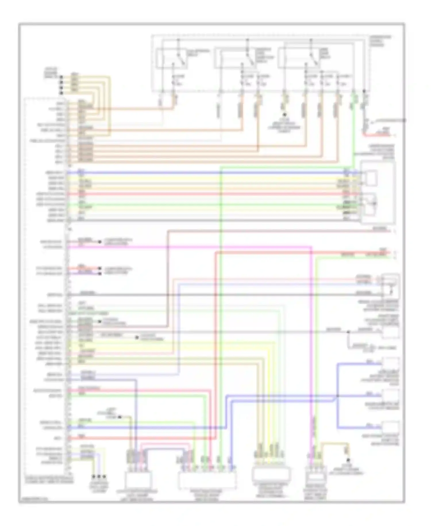 3 series GT BMW F34 (2011-2016): Wiring diagram engine performance 3.0l turbo (1 of 5)