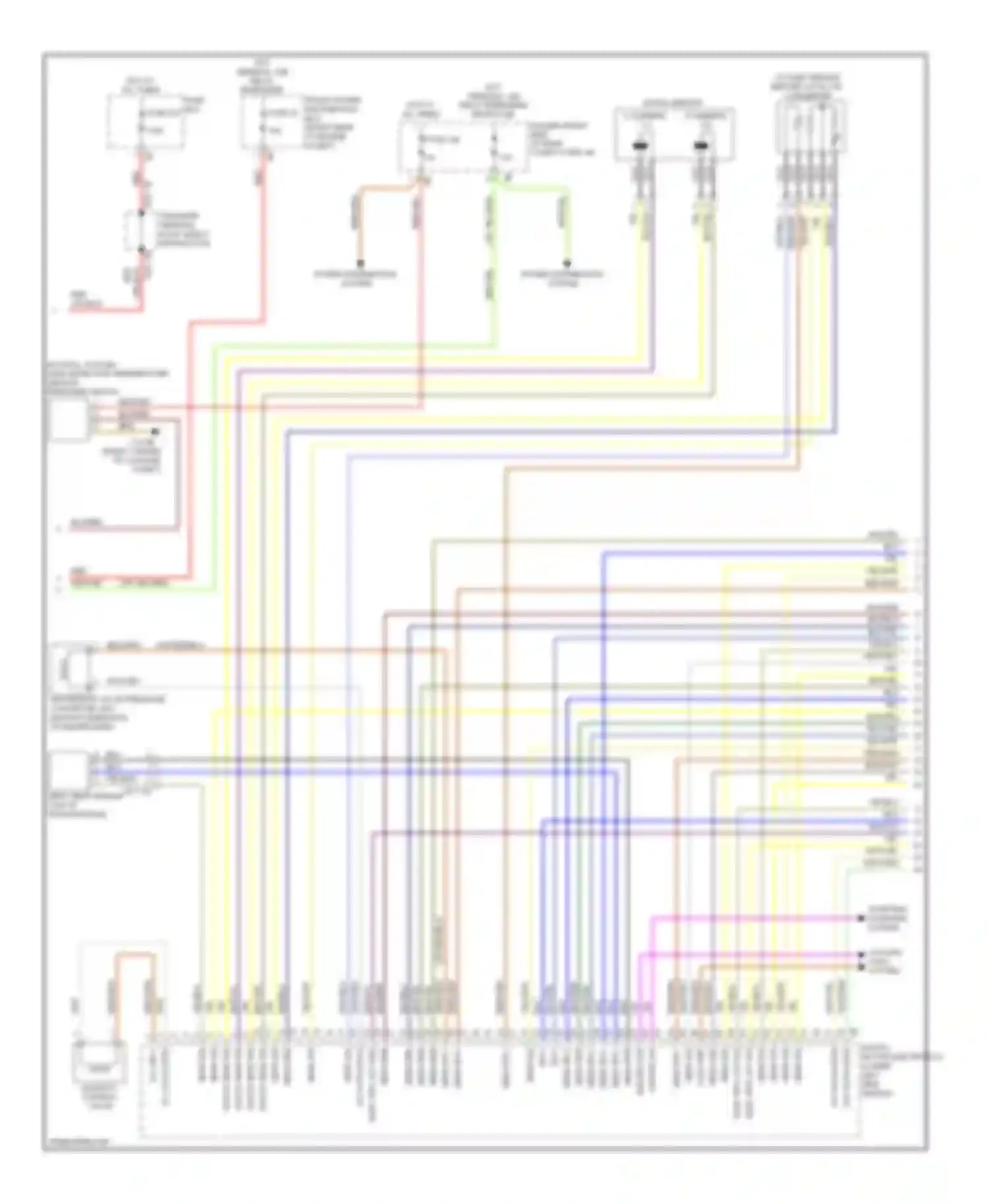 3 series GT BMW F34 (2011-2016): Wiring diagram engine performance 3.0l turbo (2 of 5)