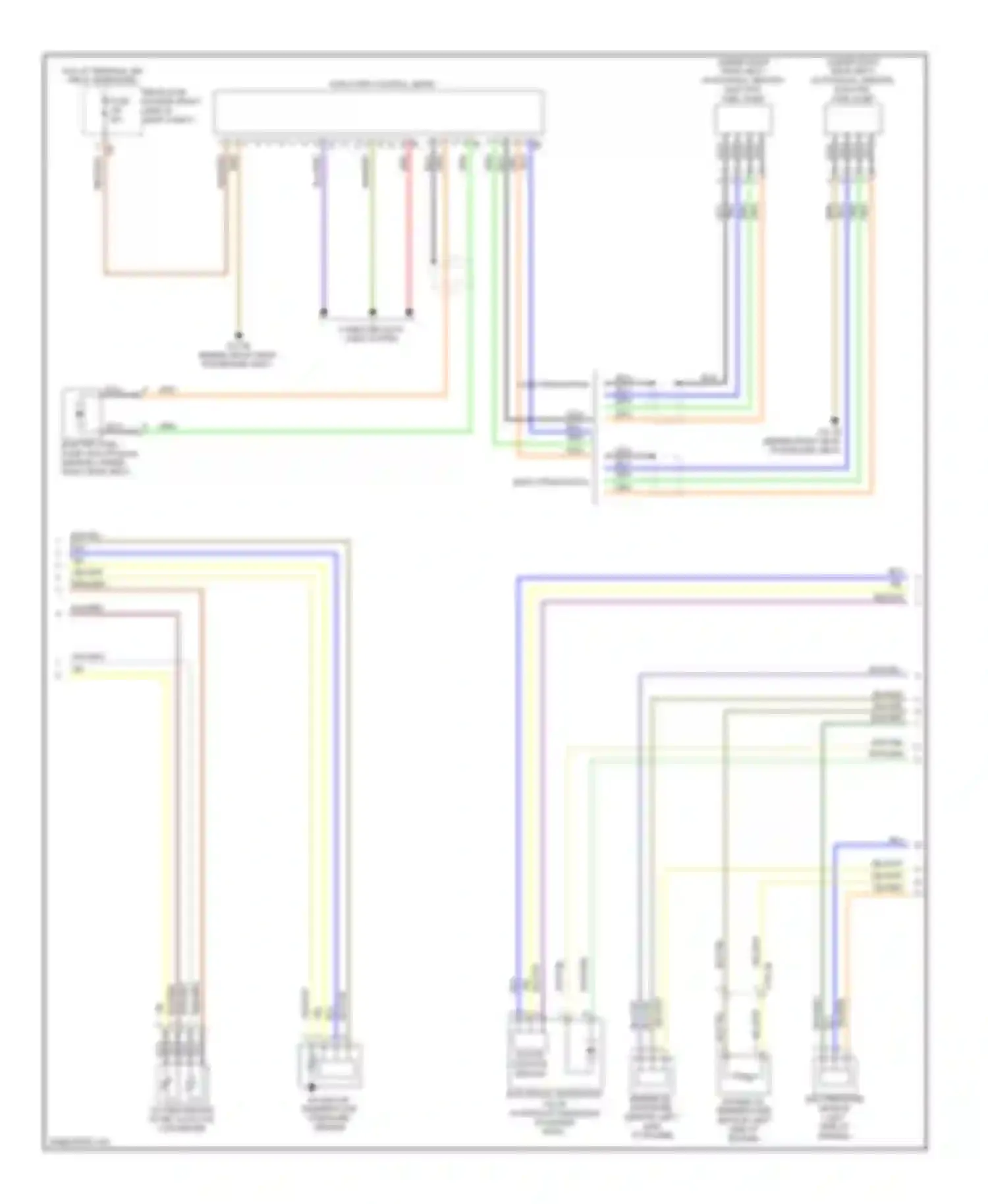 3 series GT BMW F34 (2011-2016): Wiring diagram engine performance 3.0l turbo (4 of 5)