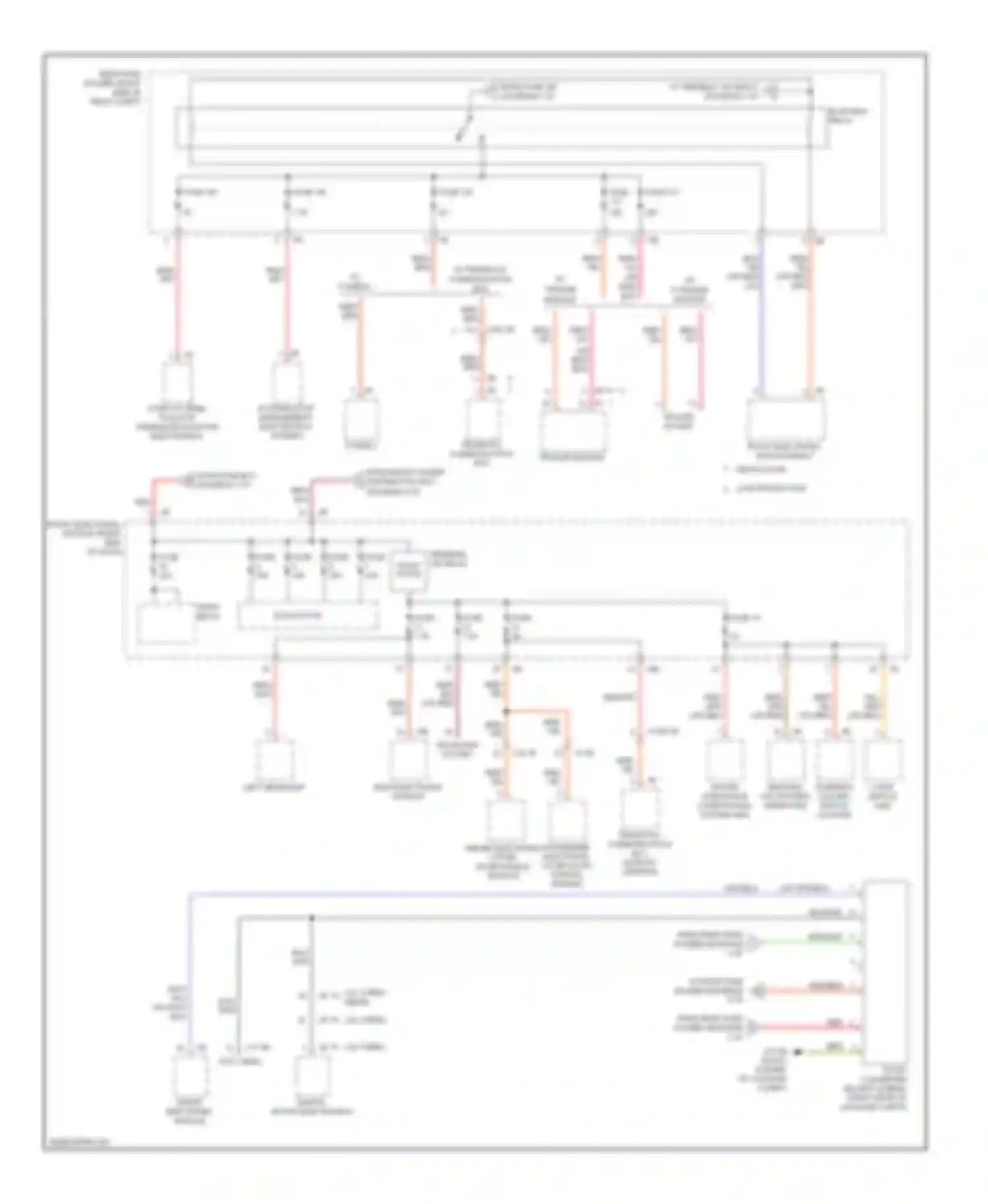 3 series GT BMW F34 (2011-2016): Power distribution circuit (4 of 6)