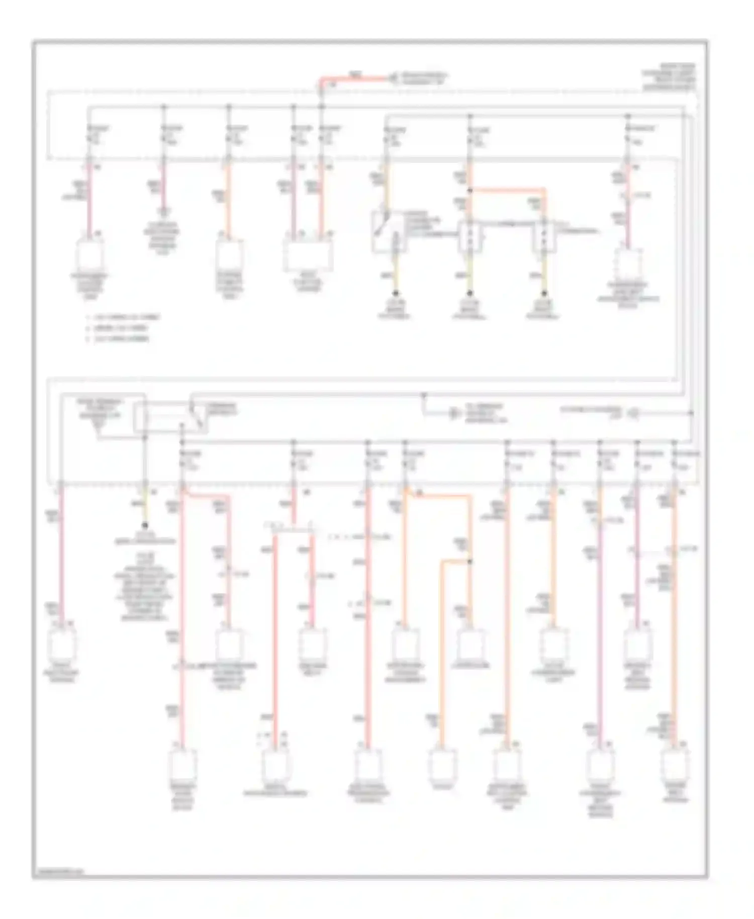 3 series GT BMW F34 (2011-2016): Power distribution circuit (6 of 6)