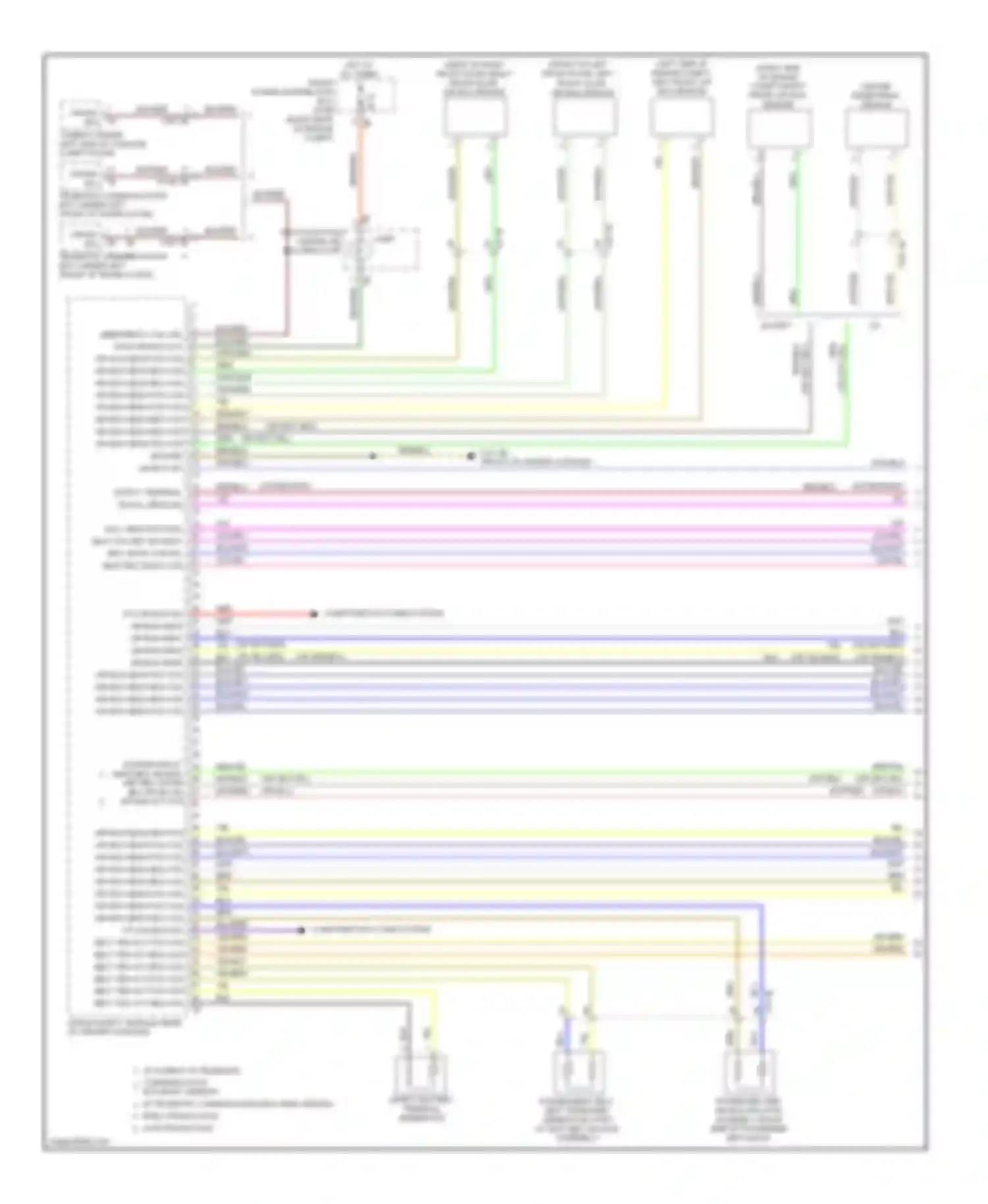 3 series GT BMW F34 (2011-2016): Supplemental restraints circuit (1 of 4)