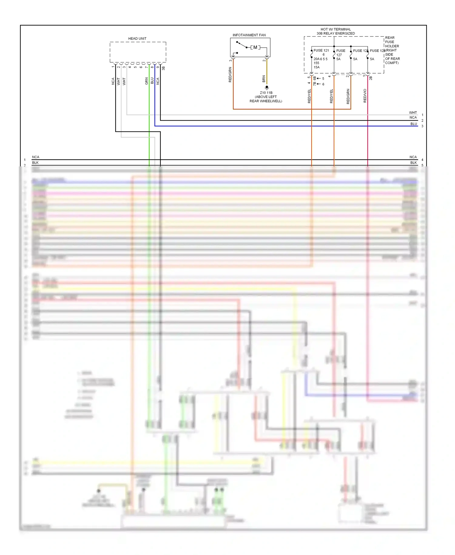 BMW 3 series GT F34 (2011-2016) basic wiring diagram  (6 of 16)