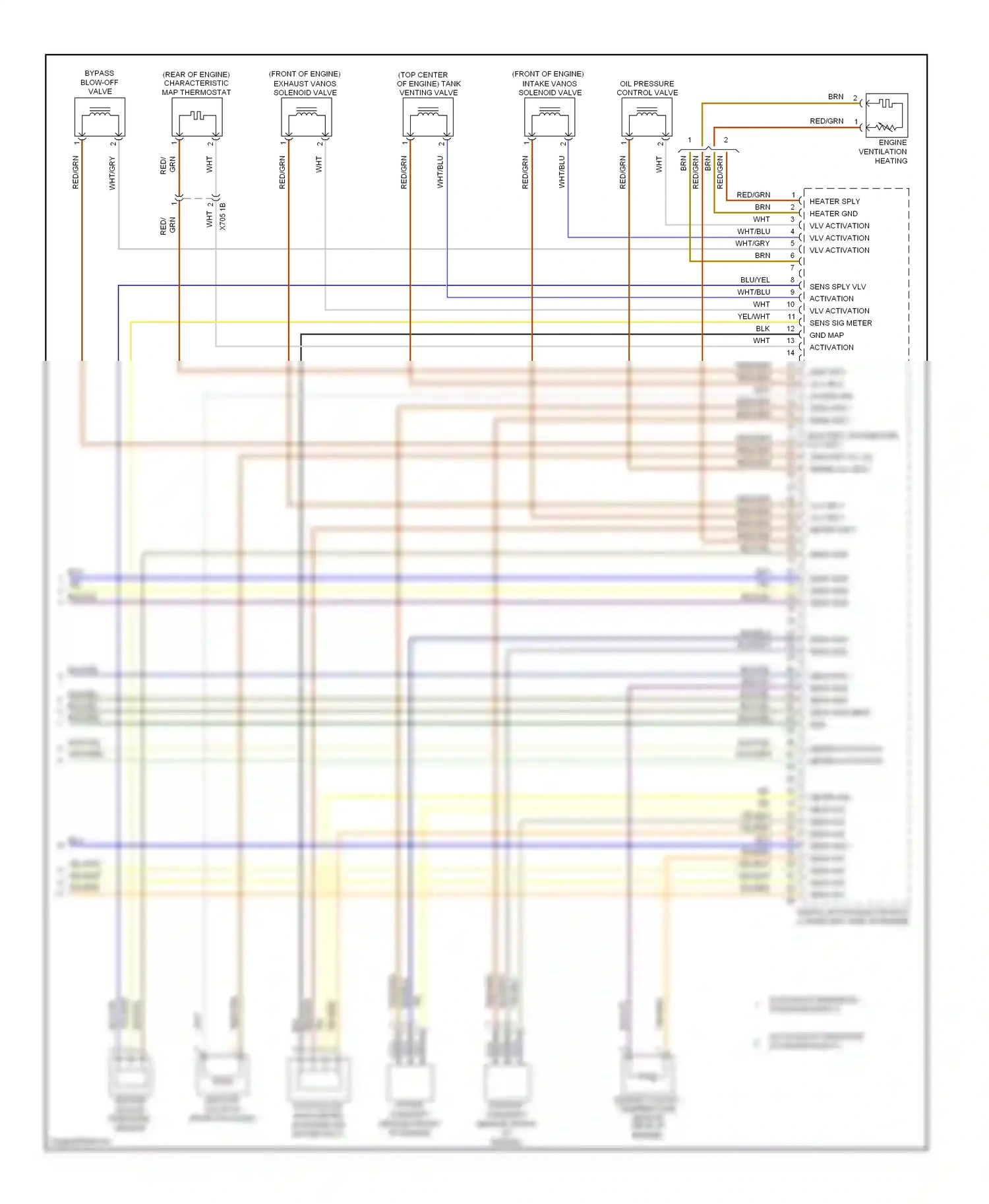 BMW 3 series GT F34 (2011-2016) blk/yel wiring diagram  (28 of 28)