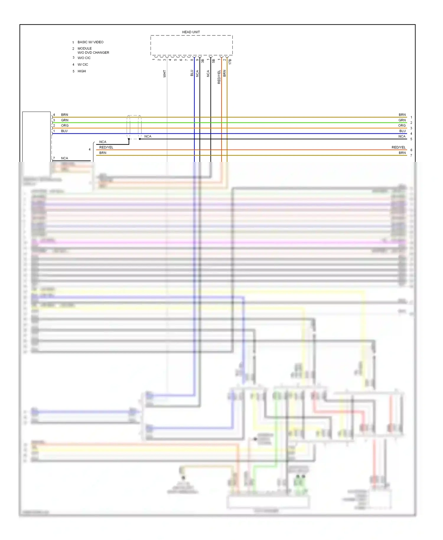 BMW 3 series GT F34 (2011-2016) blu wiring diagram  (42 of 154)