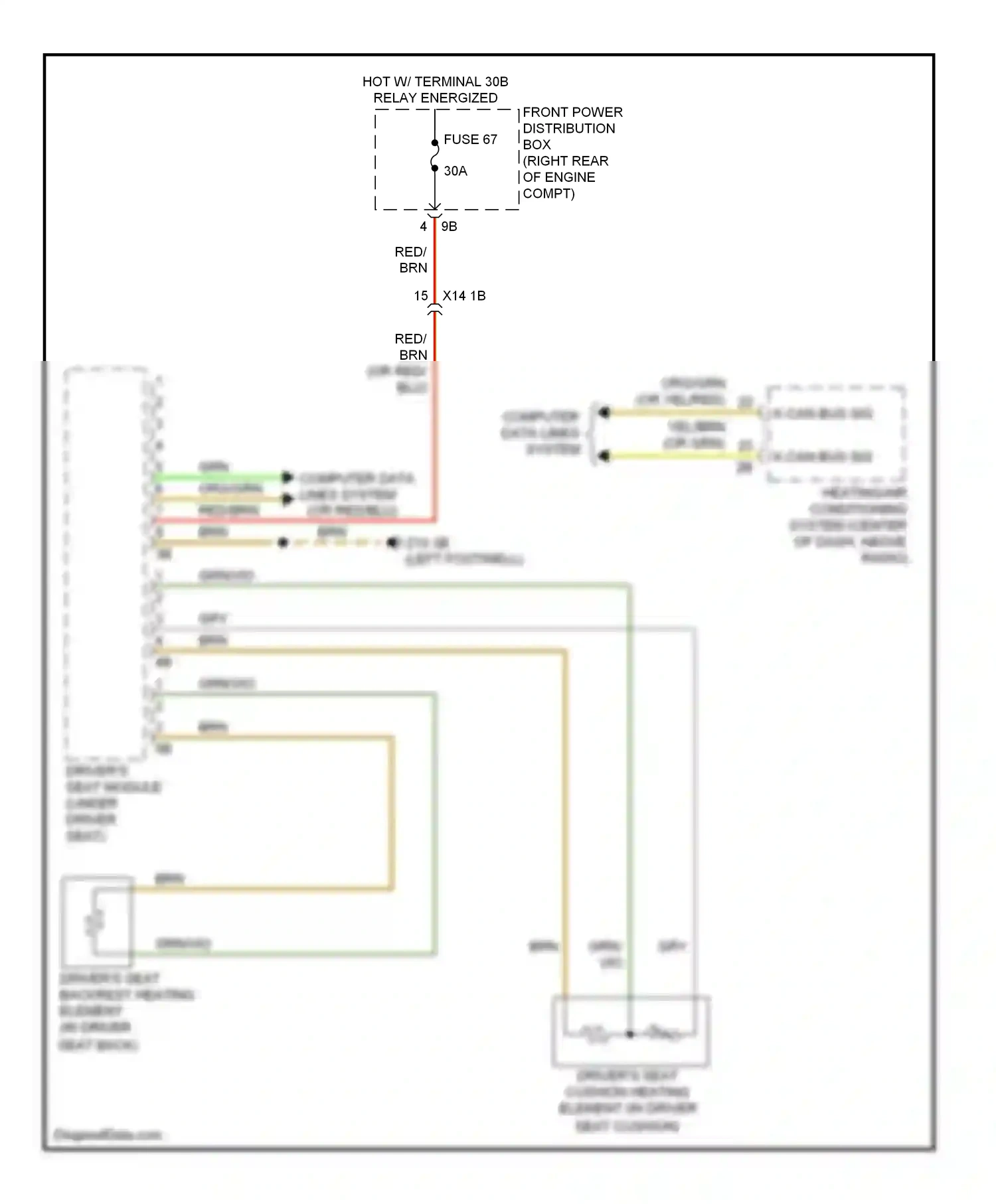 BMW 3 series GT F34 (2011-2016) blu wiring diagram  (52 of 154)